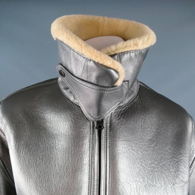 ralph lauren sheepskin jacket