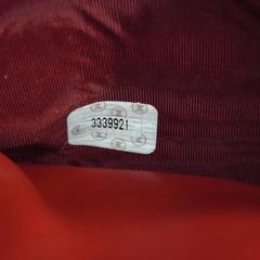 Vintage CHANEL Red Pebbled Caviar Leather Compartment Wallet