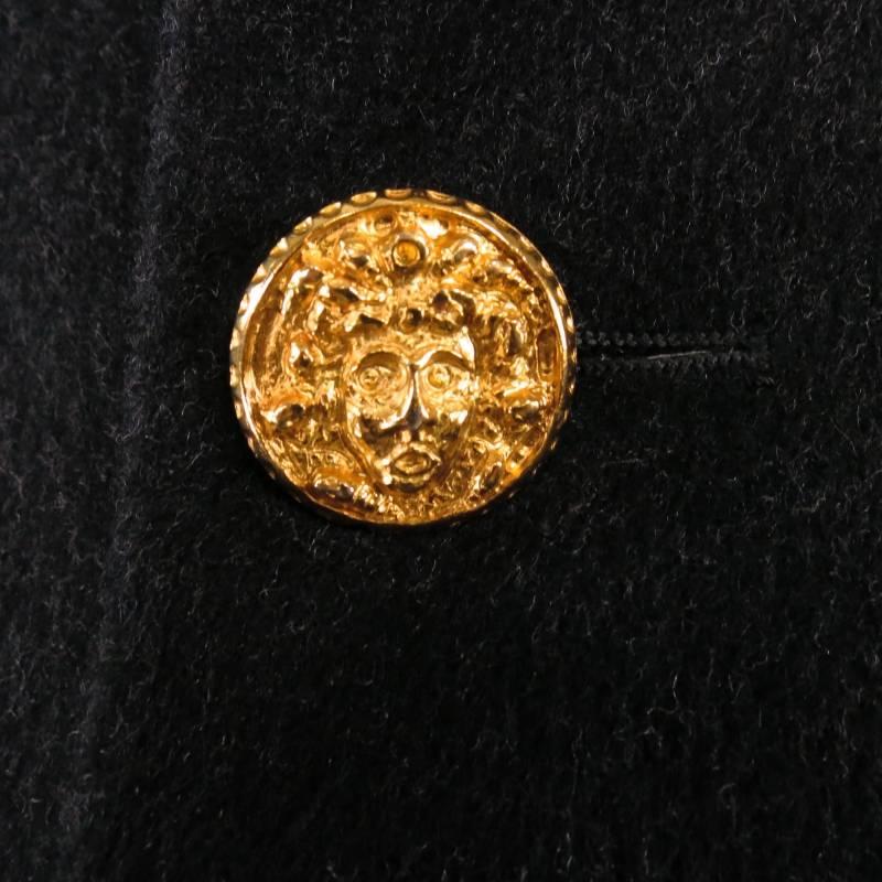 mens peacoat gold buttons