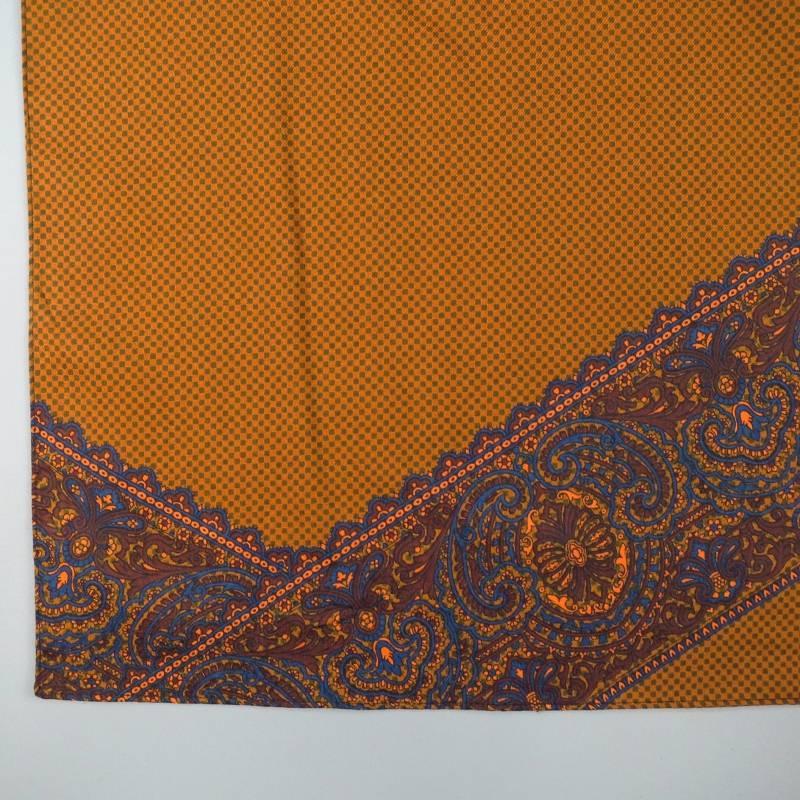 rust shawl