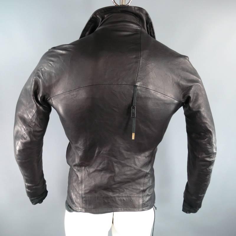boris bidjan saberi mens leather jackets