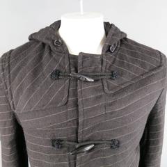 COMME des GARCONS 44 Black Wool / Mohair Anorak Jacket
