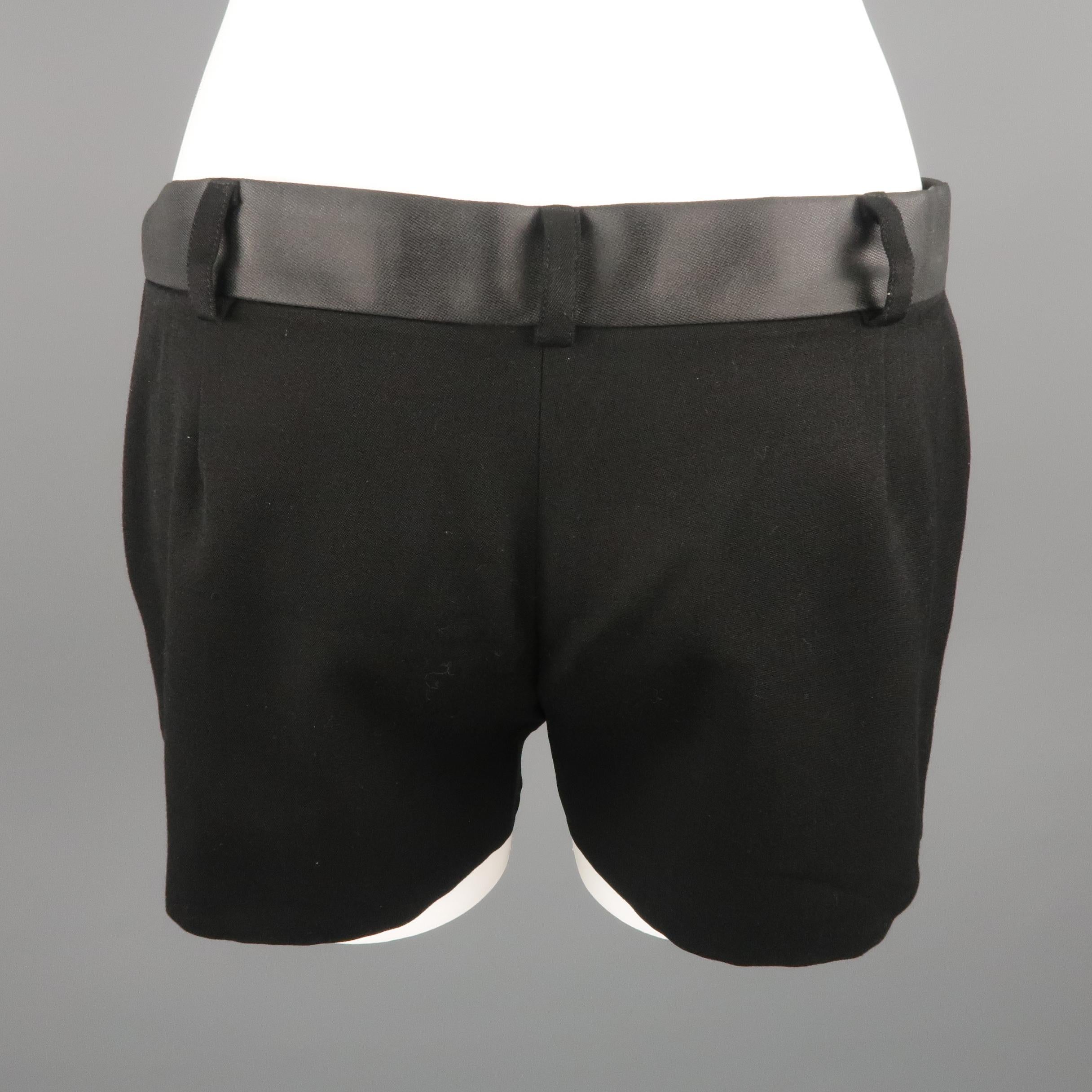 Women's MONTANA Size 4 Black Tailoring Shorts
