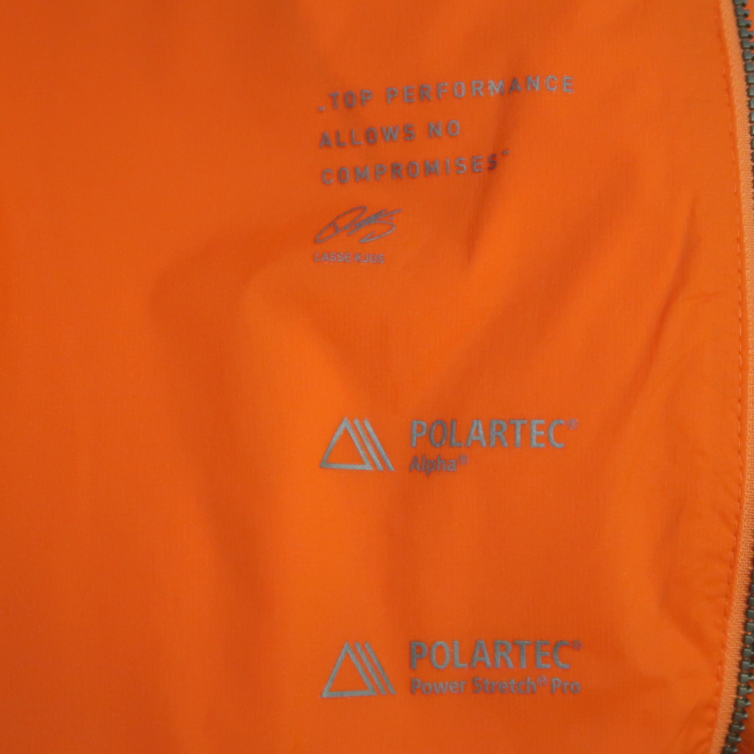 KJUS 42 Orange Solid Polyamide Jacket 1