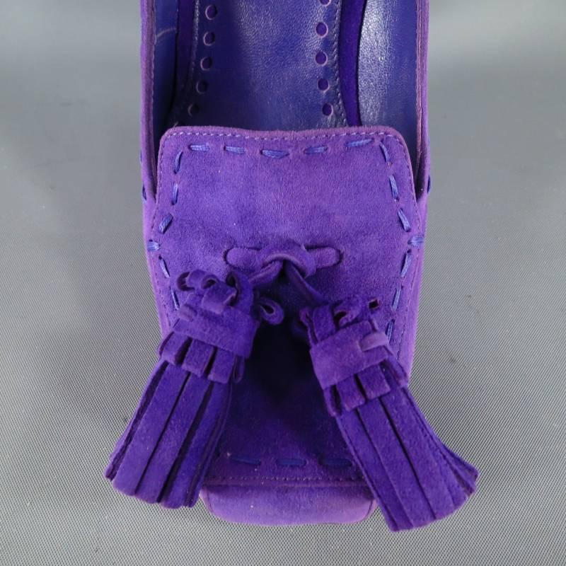 purple loafer