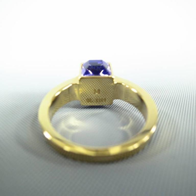 Louis Vuitton LVXNBA Trophy Ring - Gold-Tone Metal Cocktail Ring