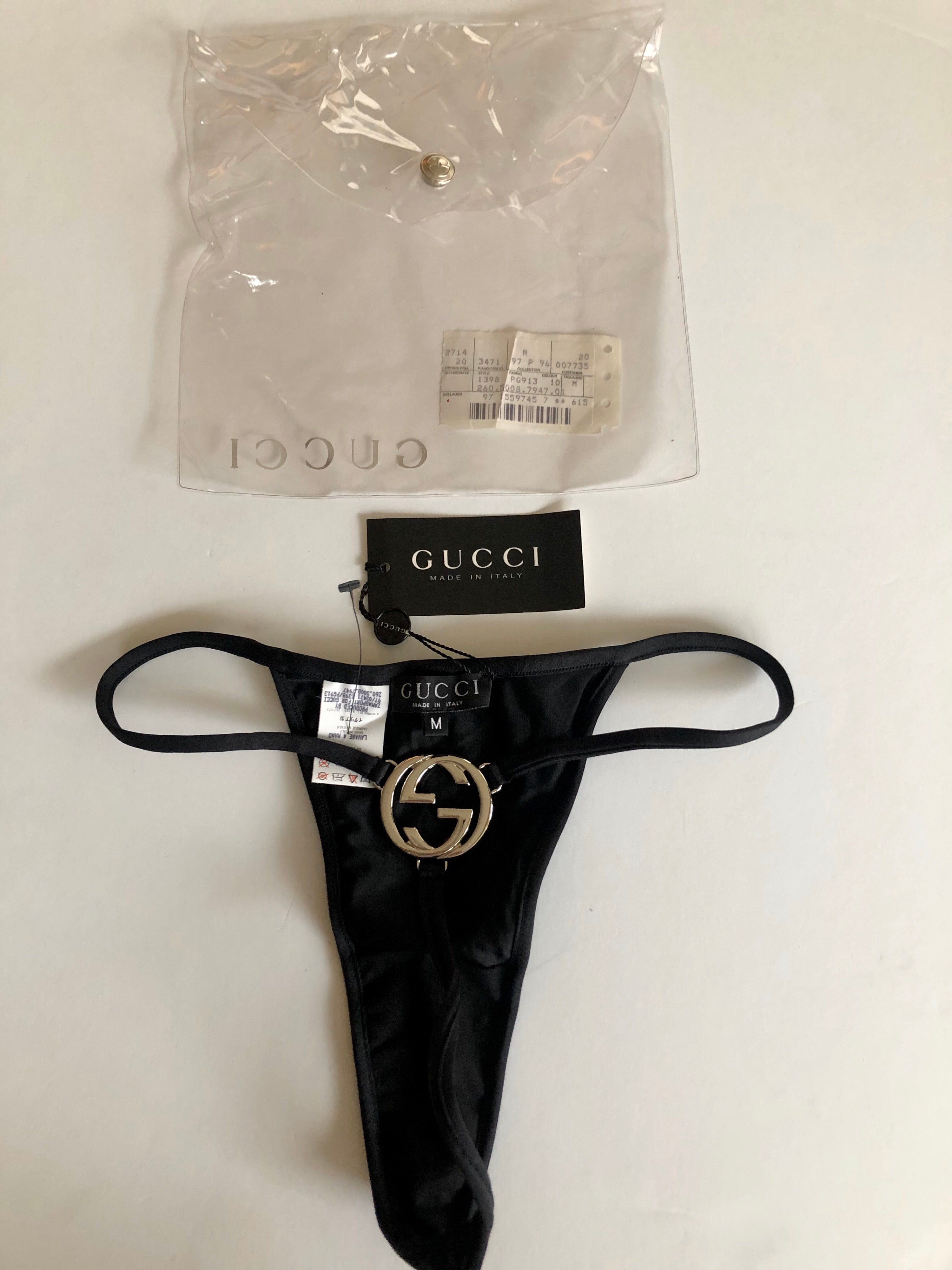 gucci mens thong