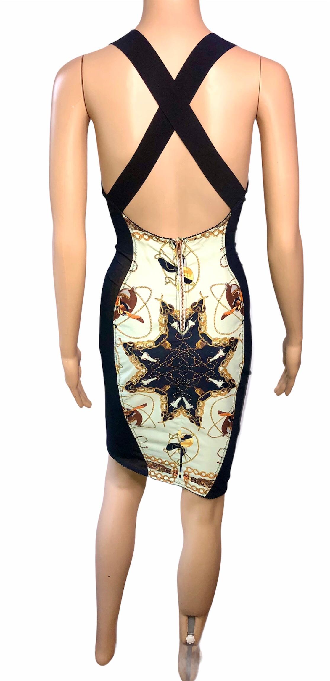 Jean Paul Gaultier Vintage S/S1991 Cone Bra Bustier Sheer Side Panels Mini Dress For Sale 9