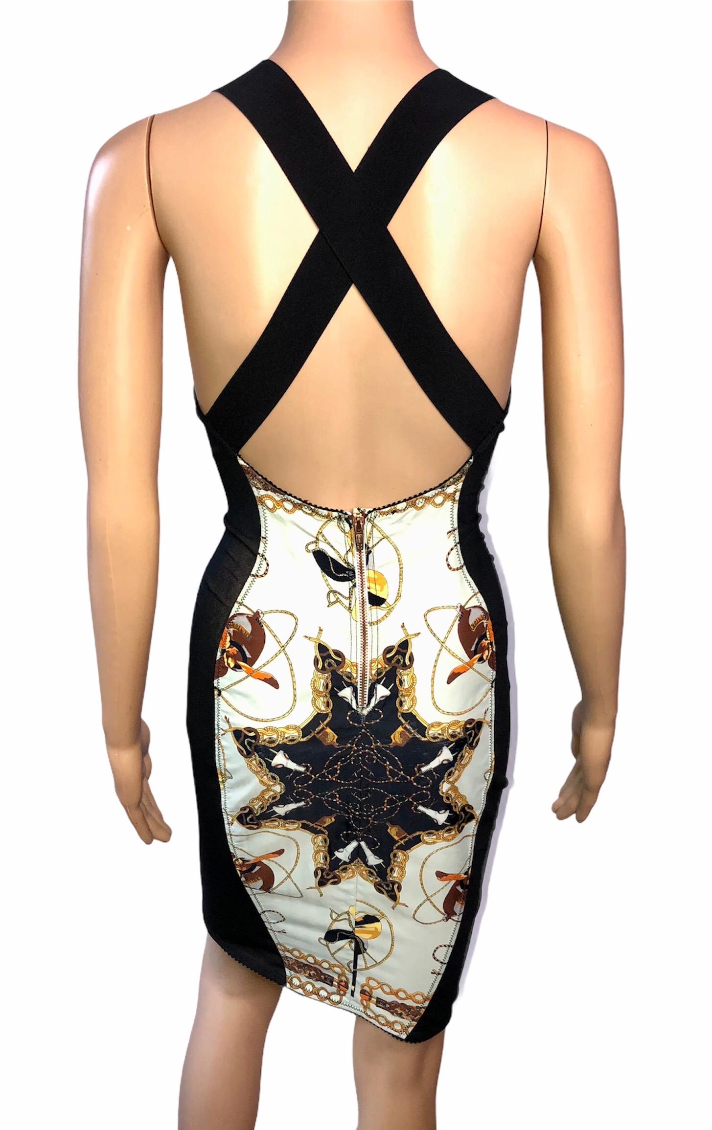 Jean Paul Gaultier Vintage S/S1991 Cone Bra Bustier Sheer Side Panels Mini Dress For Sale 2