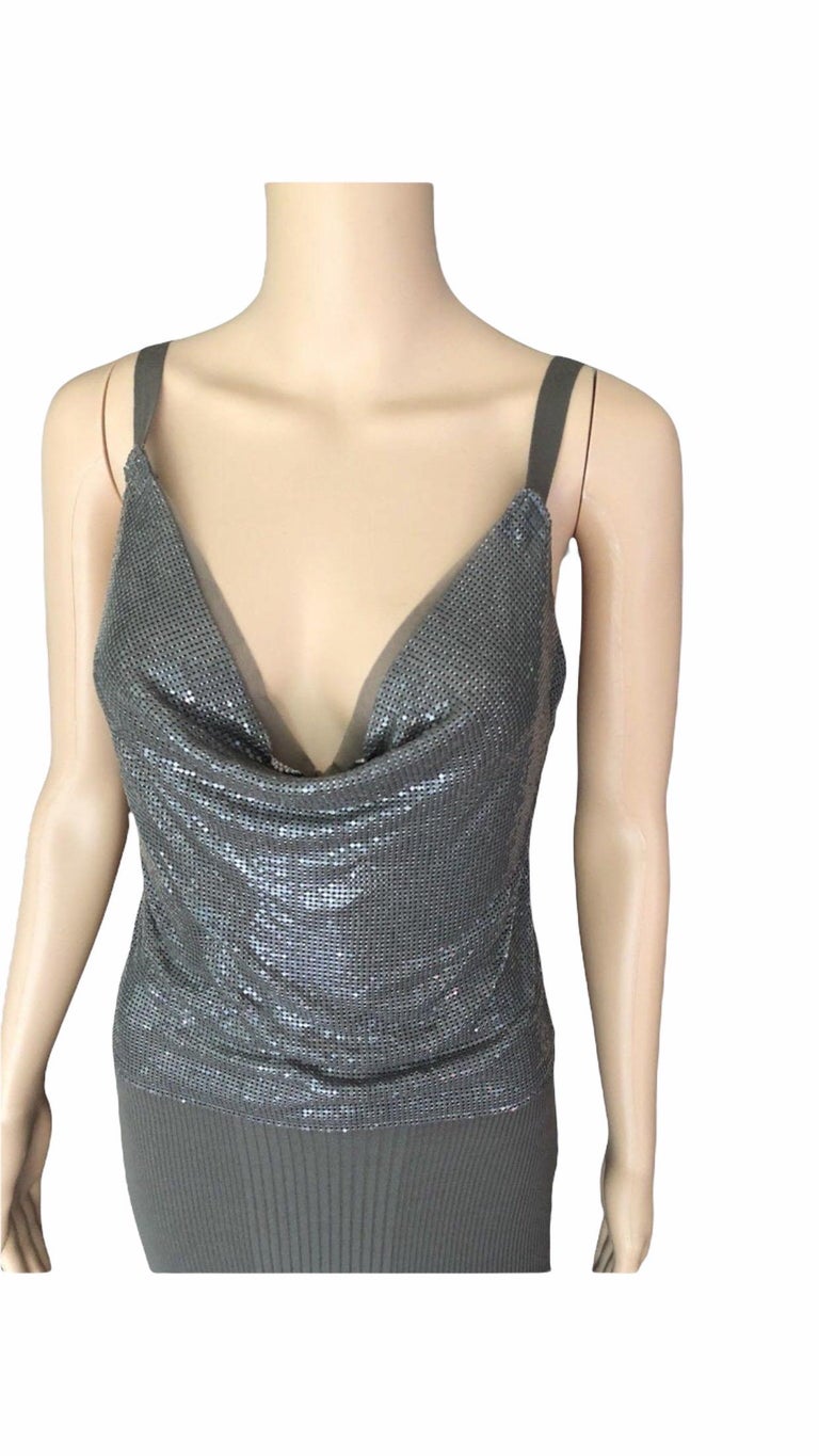 Jean Paul Gaultier S/S 2009 Chainmail Metal Mesh Knit Dress at 1stDibs | jean paul gaultier 2000, jean paul gaultier chainmail, black chainmail dress Jean Paul Gaultier S/S 2009 Chainmail Metal Mesh Knit Dress at 1stDibs | jean paul gaultier 2000, jean paul gaultier chainmail, black chainmail dress