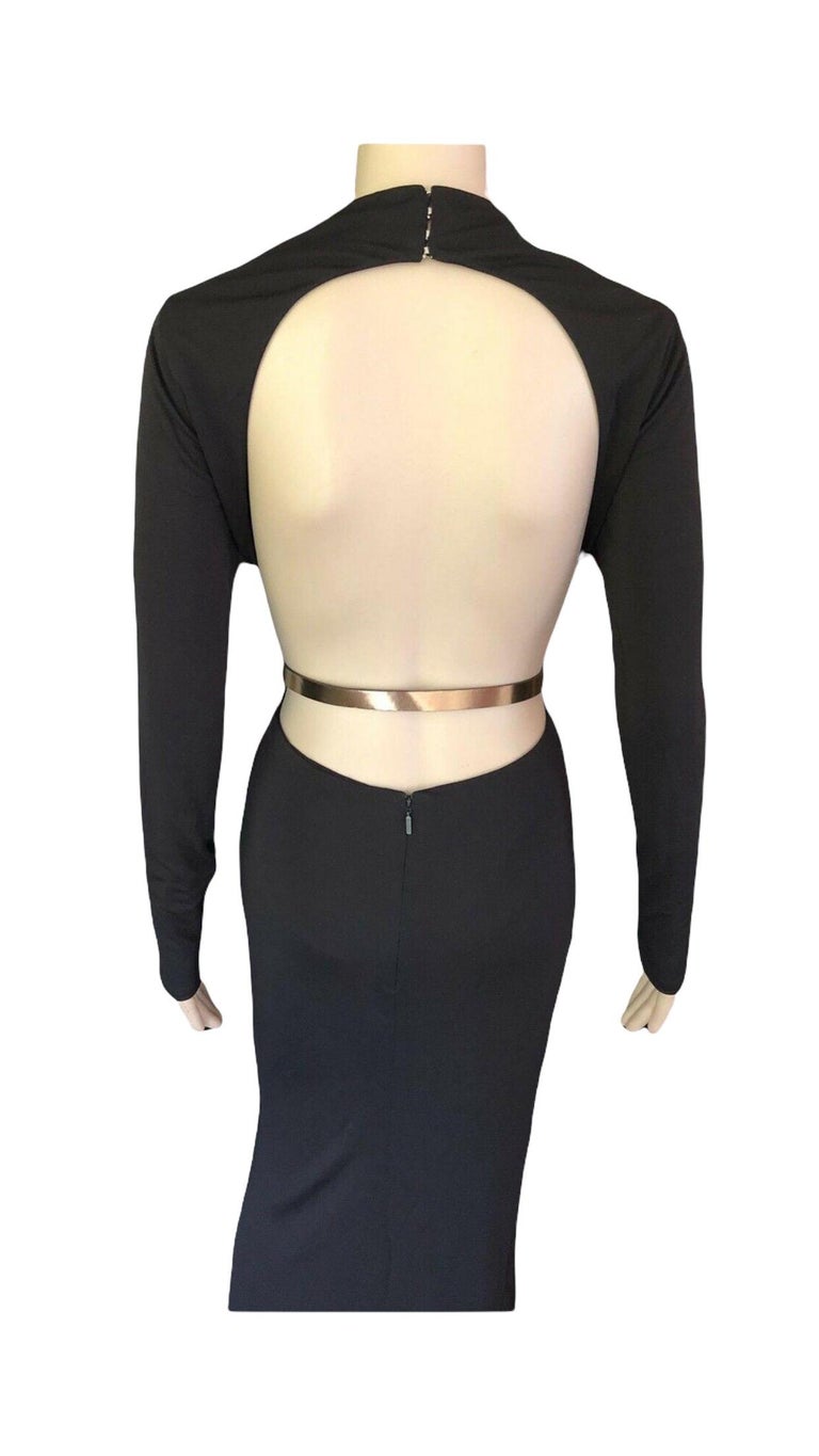 gucci backless dress Gucci Halter Neck Wrap Gown With Asymmetrical Backless Detail and Side Slit