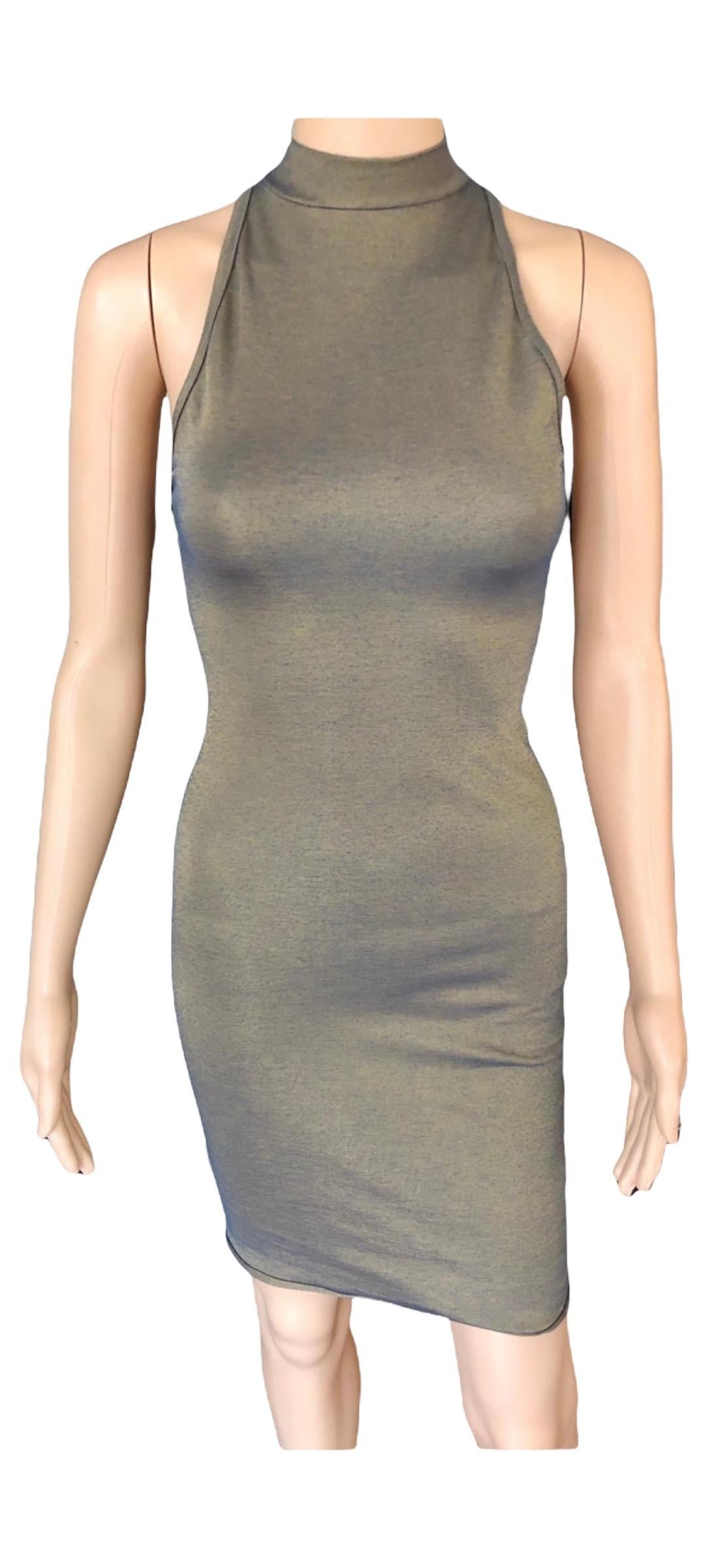 Azzedine Alaia 1990's Vintage Bodycon Mini Dress 2