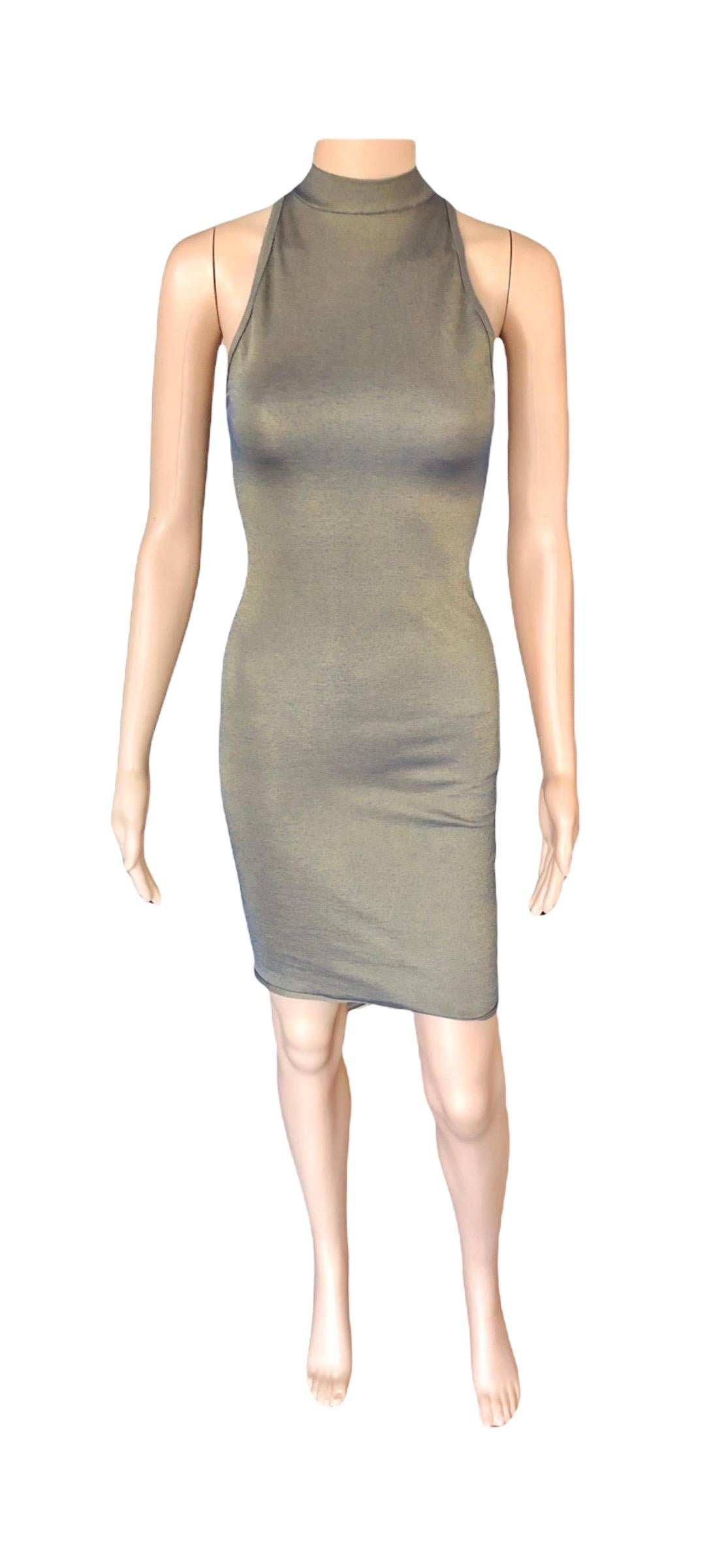 Azzedine Alaia 1990's Vintage Bodycon Mini Dress 4