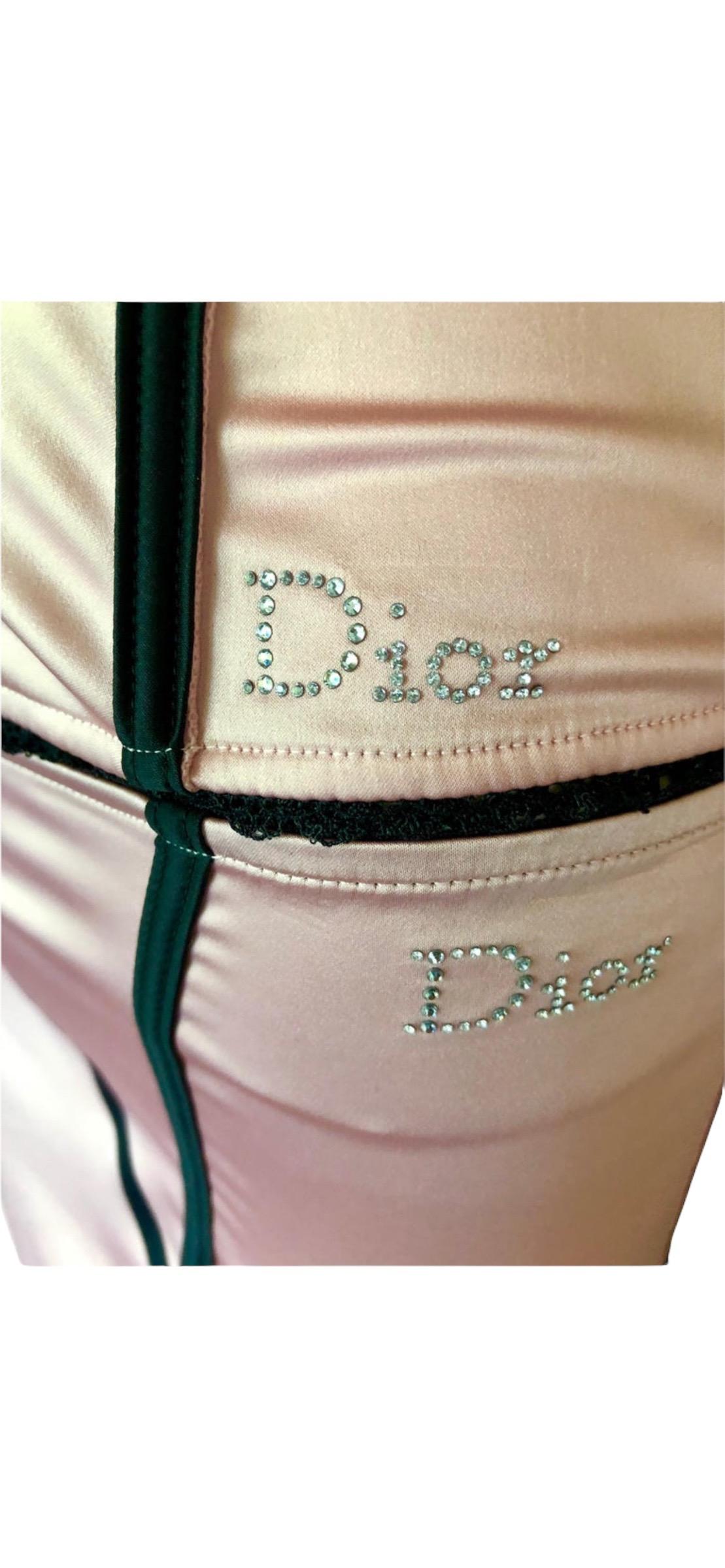 Christian Dior By John Galliano S/S 2002 Unworn Bustier Top & Skirt 2 Piece Set 12