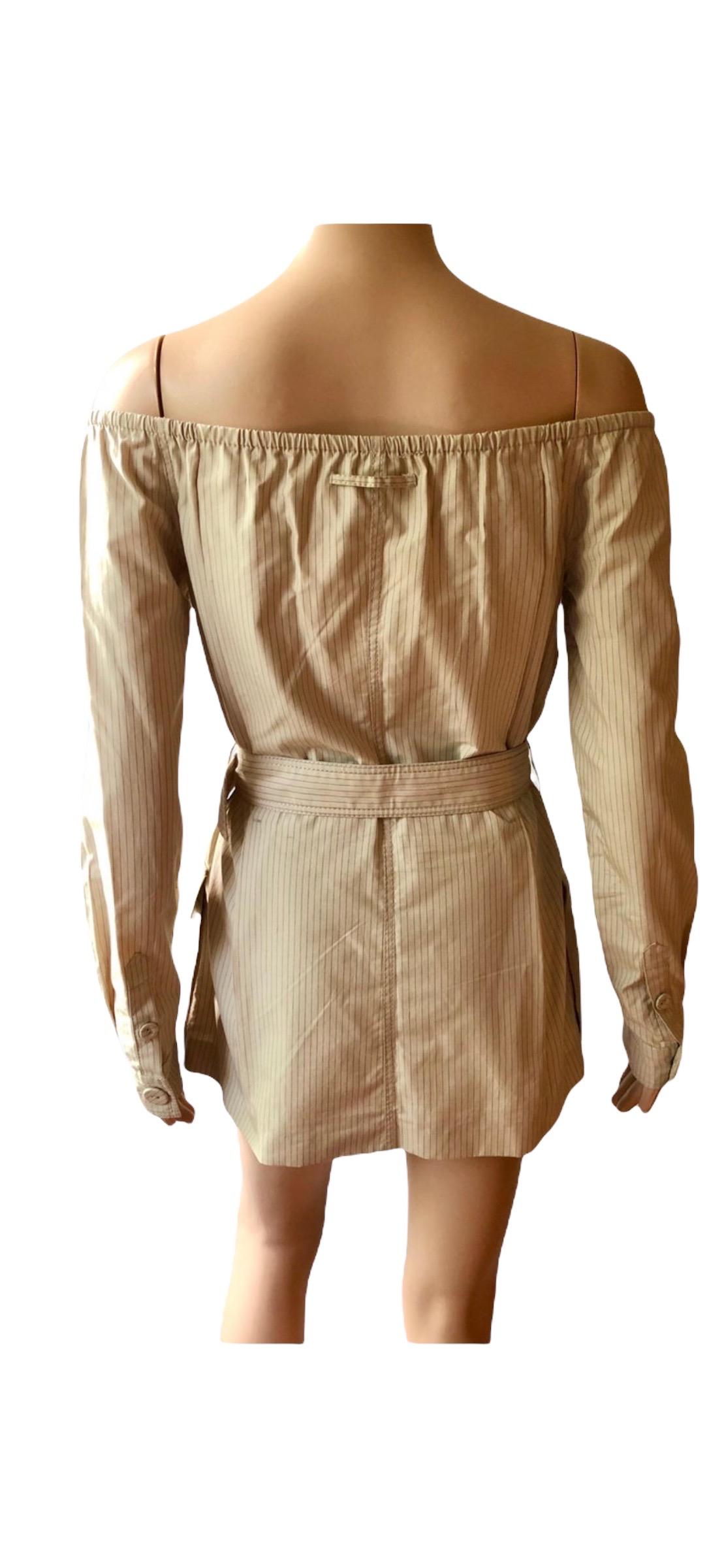 Jean Paul Gaultier Resort 2011 Off Shoulder Tunic Blazer Dress For Sale 1
