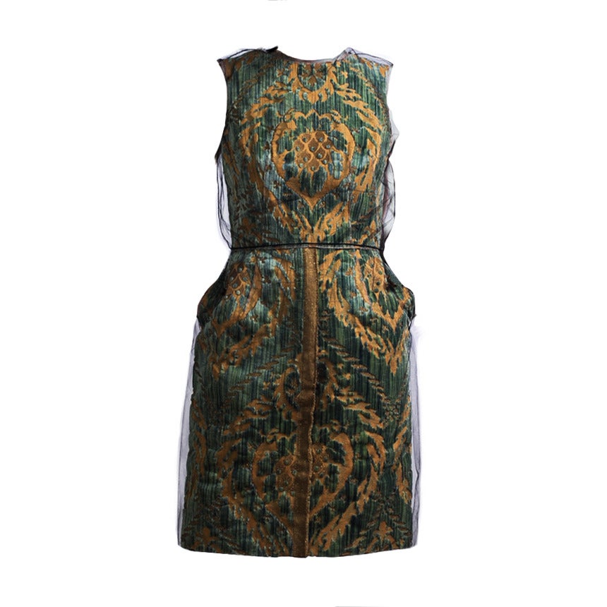 Brocade Dress Dolce & Gabbana S/S 08 For Sale