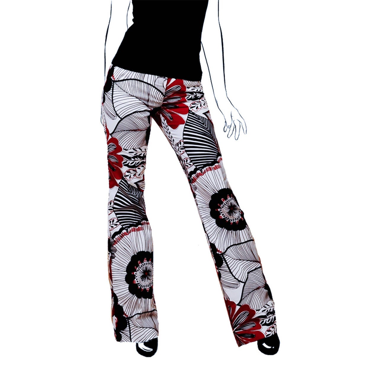 DOLCE & GABBANA flared pants