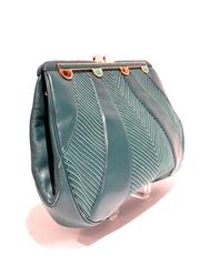 1980s Judith Lieber Emerald Green Handbag