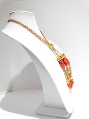 Collana a 3 fili con ciondolo di William De Lillo del 1970