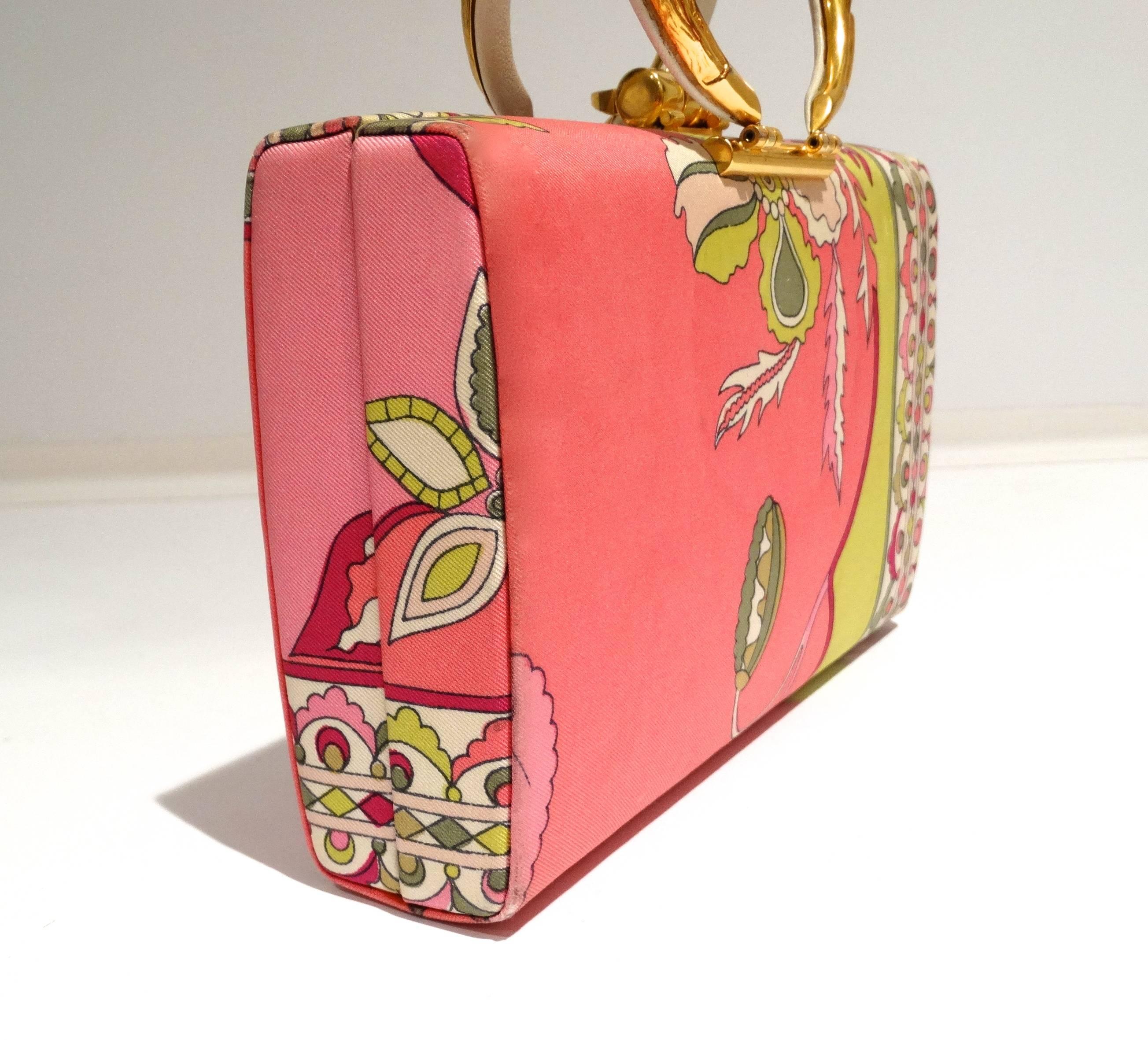 Women's 1960s Emilio Pucci Box Handbag