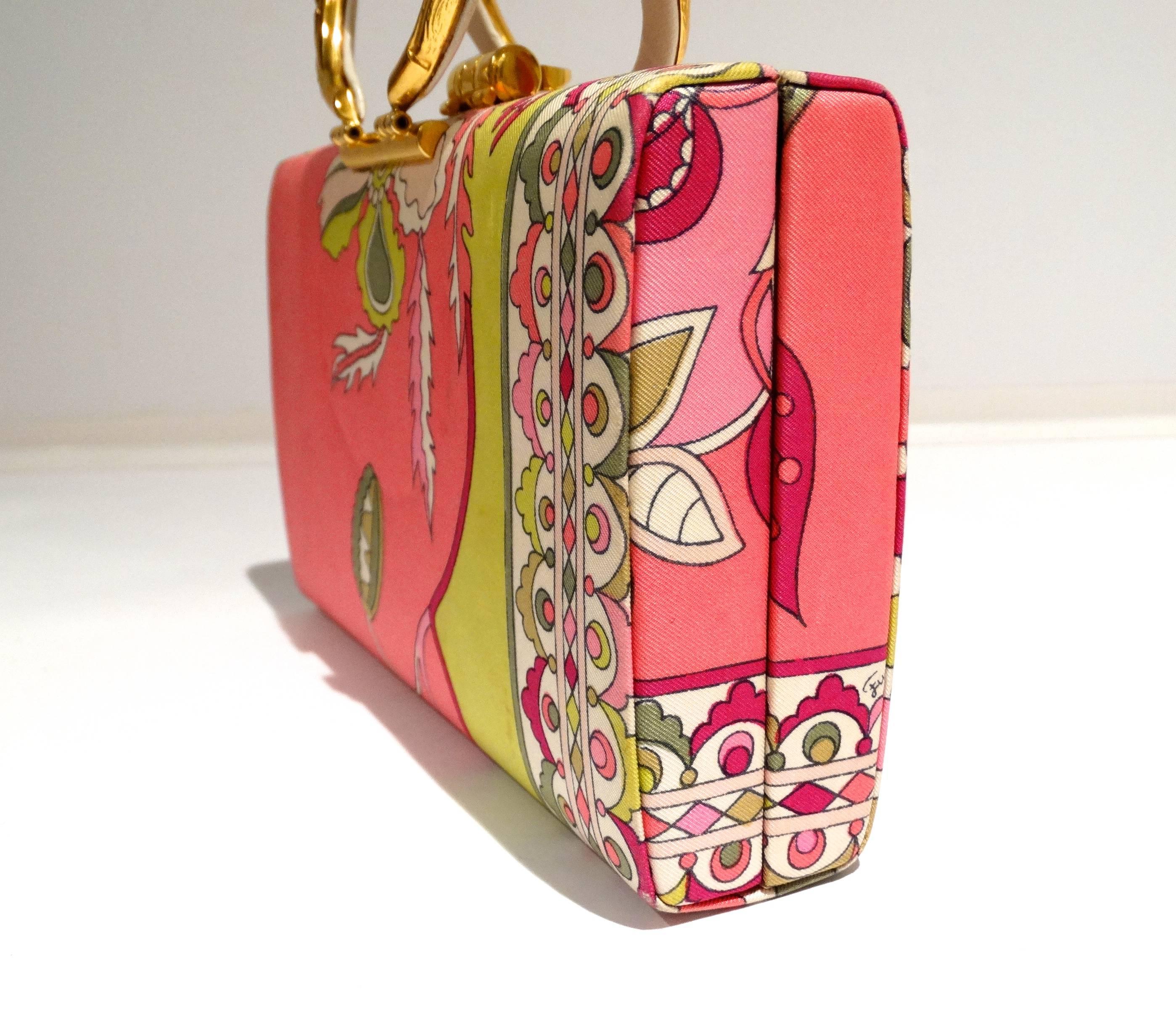 1960s Emilio Pucci Box Handbag 2