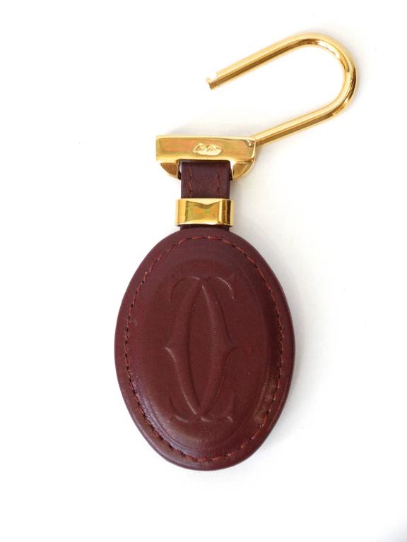 1980s Cartier Leather Keychain at 1stDibs | cartier keychain, cartier ...
