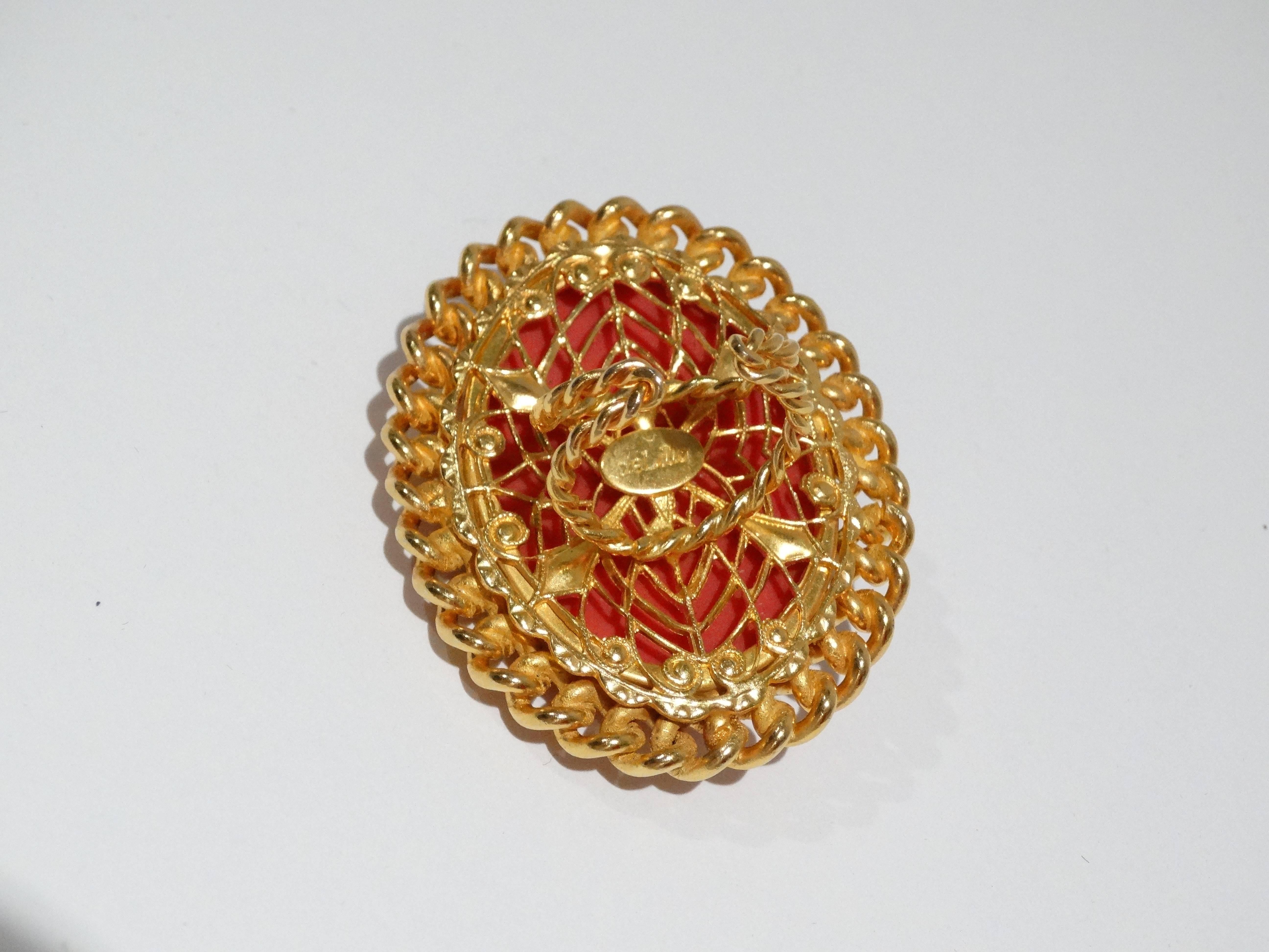 1970s William de Lillo Cameo Ring For Sale 3
