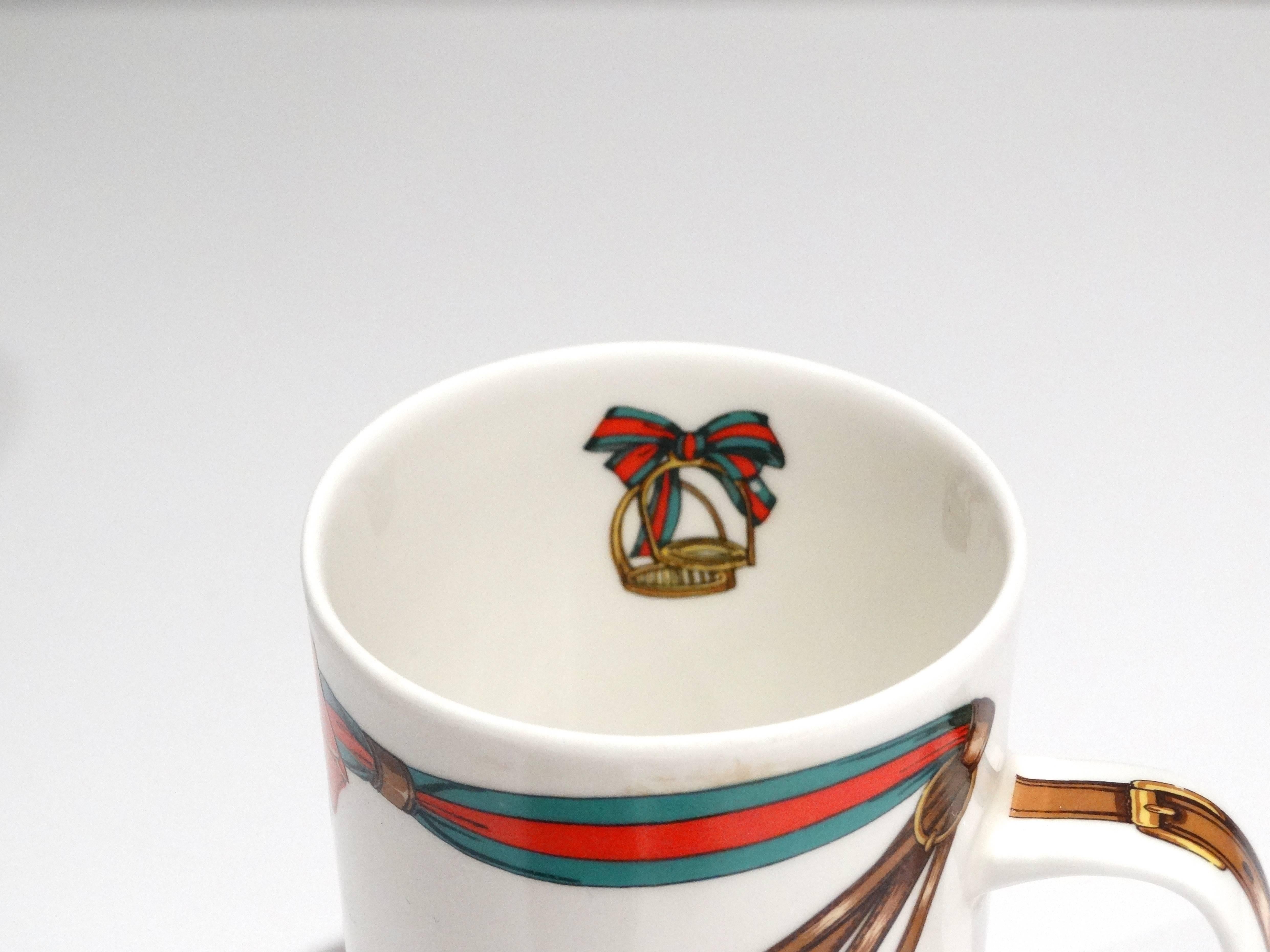 1980s Gucci Holiday Bone China Cup  1