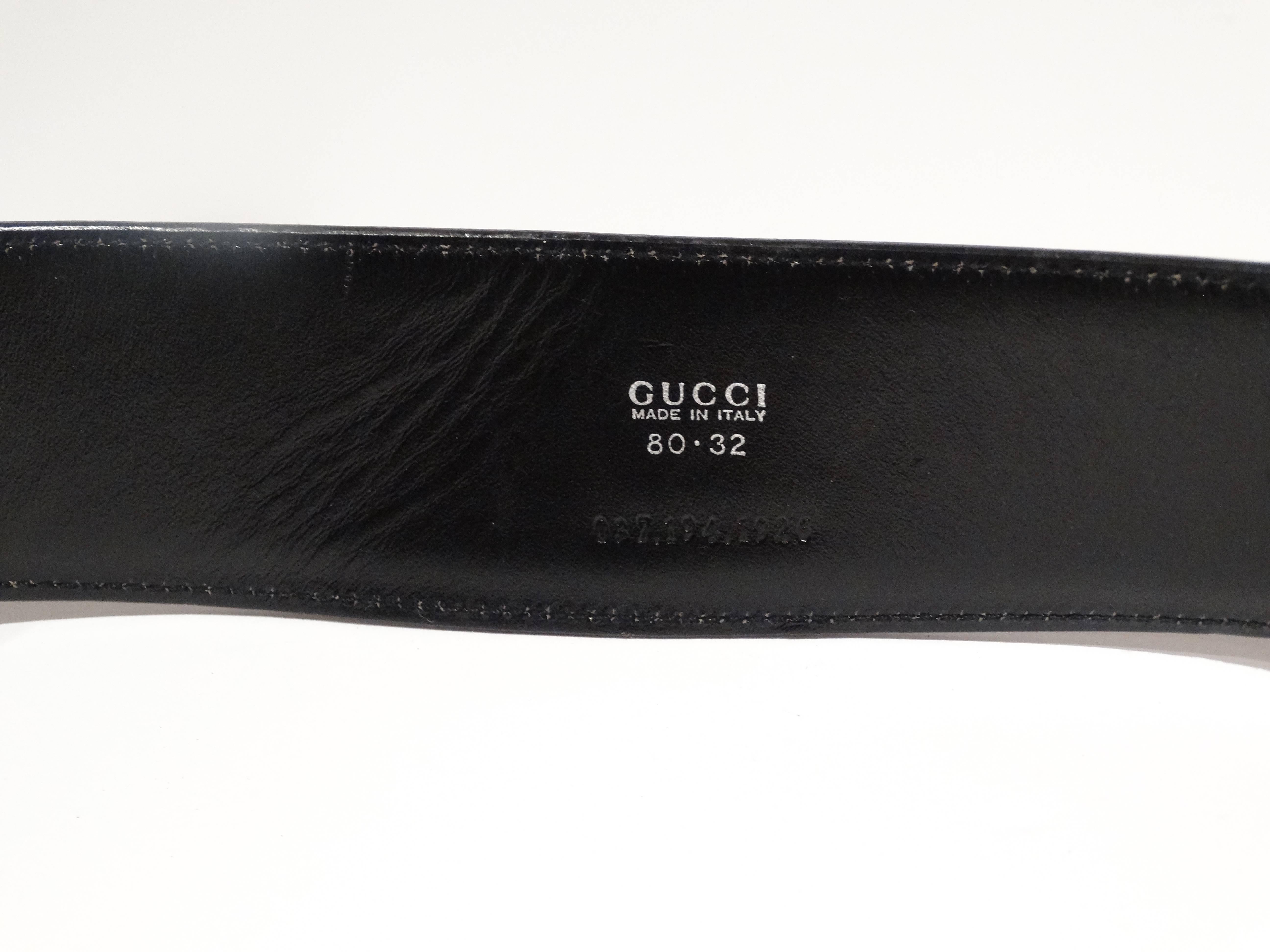 Tom Ford for Gucci Patent Stirrup Hip Belt, 1990s  In Excellent Condition In Scottsdale, AZ