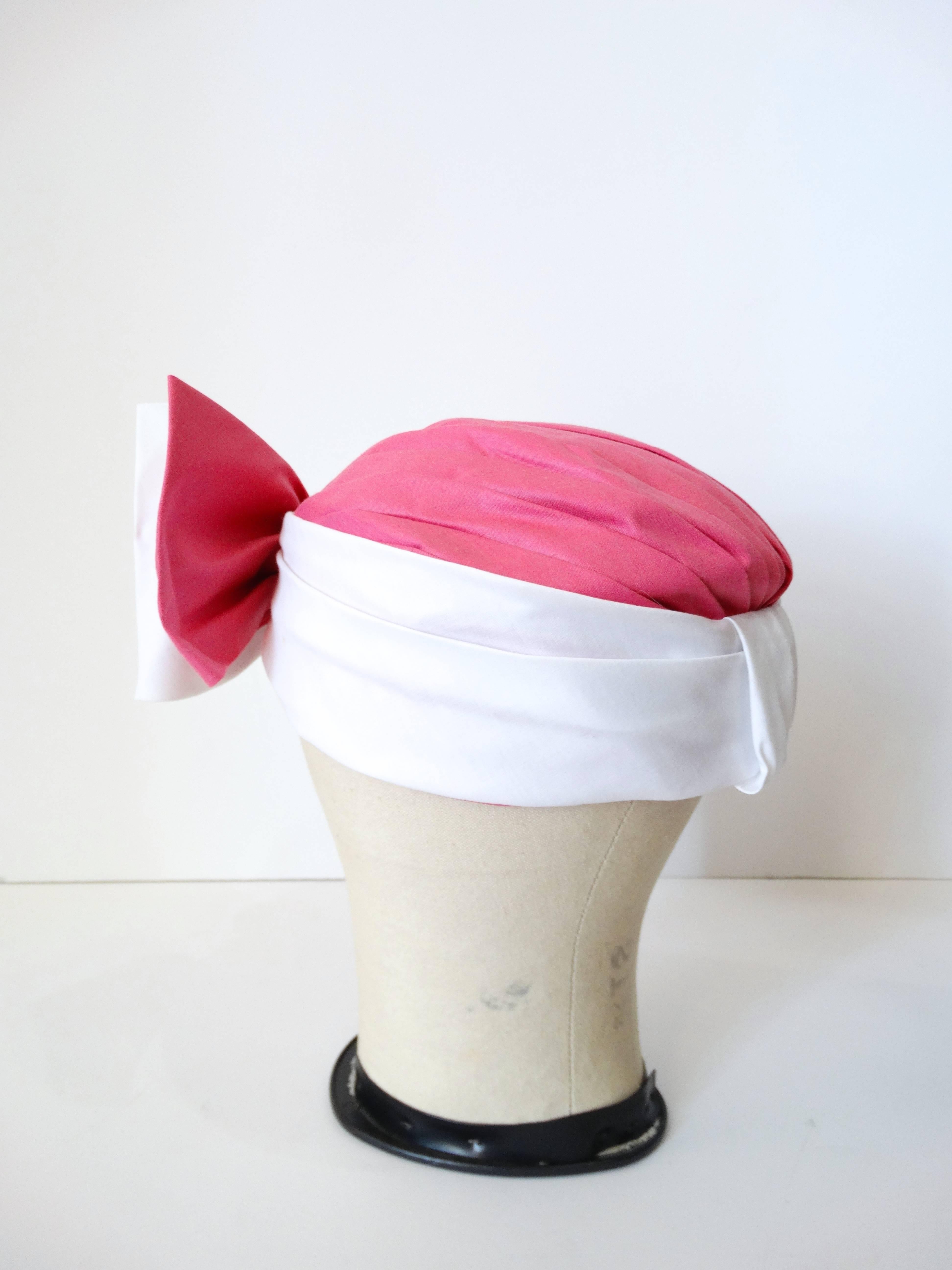 1970s Yves Saint Laurent Turban with Bow In Excellent Condition In Scottsdale, AZ