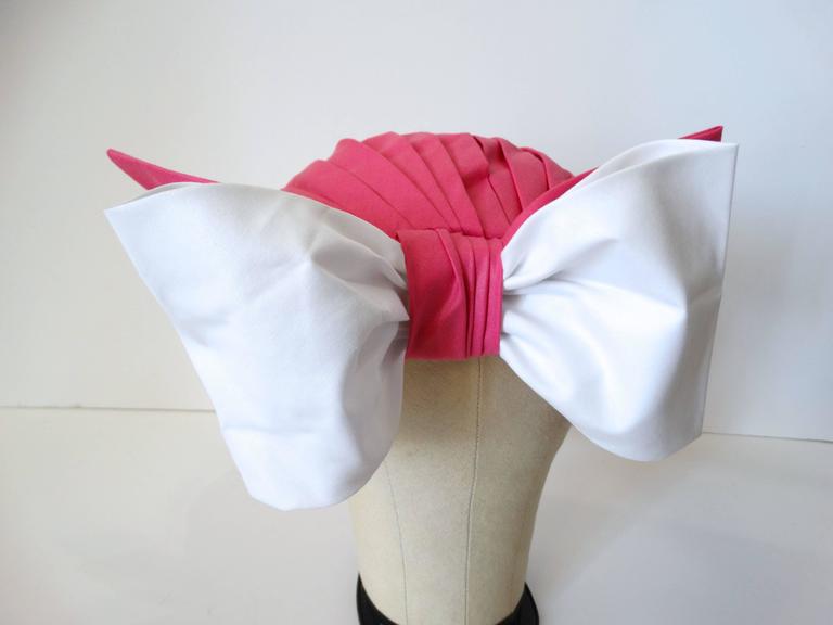 1970s Yves Saint Laurent Turban with Bow at 1stDibs