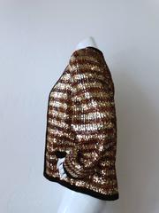 1980s Givenchy Sequin Stripe Jacket