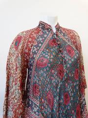 1970s Angel Sleeve Adini Maxi Gown