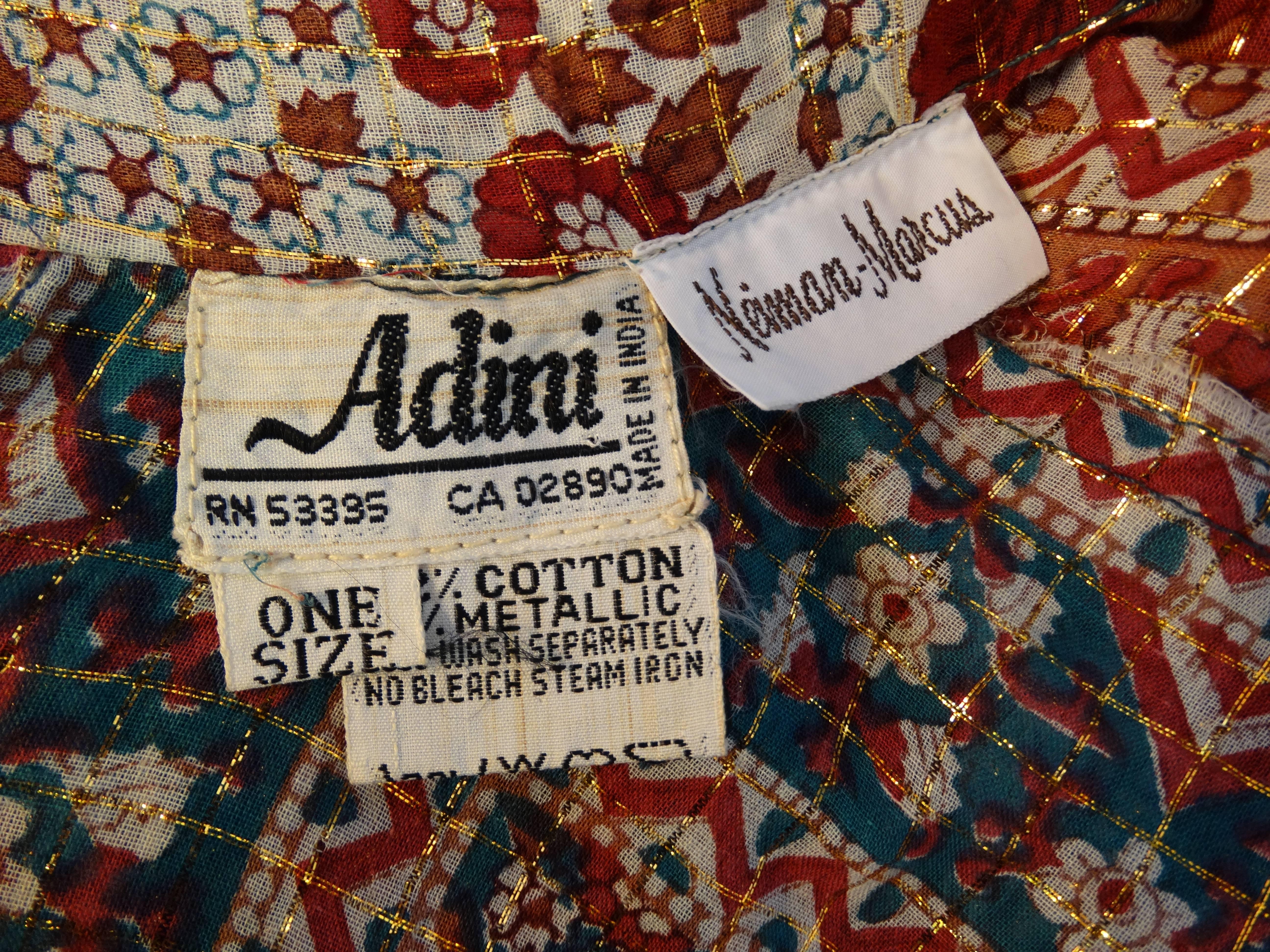 1970s Angel Sleeve Adini Maxi Gown 4