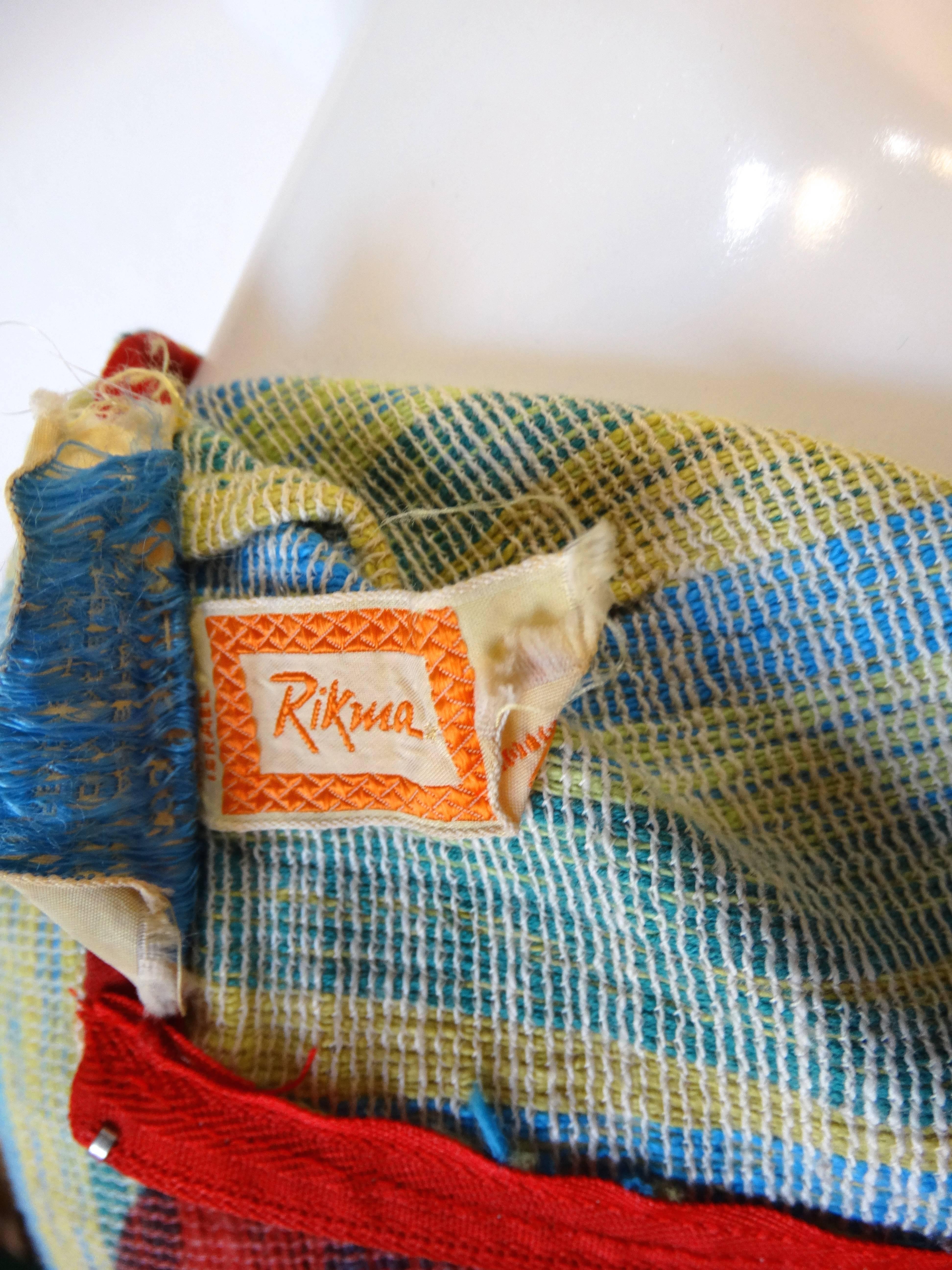 1970s Rikma Arrow Print Mini Dress 4