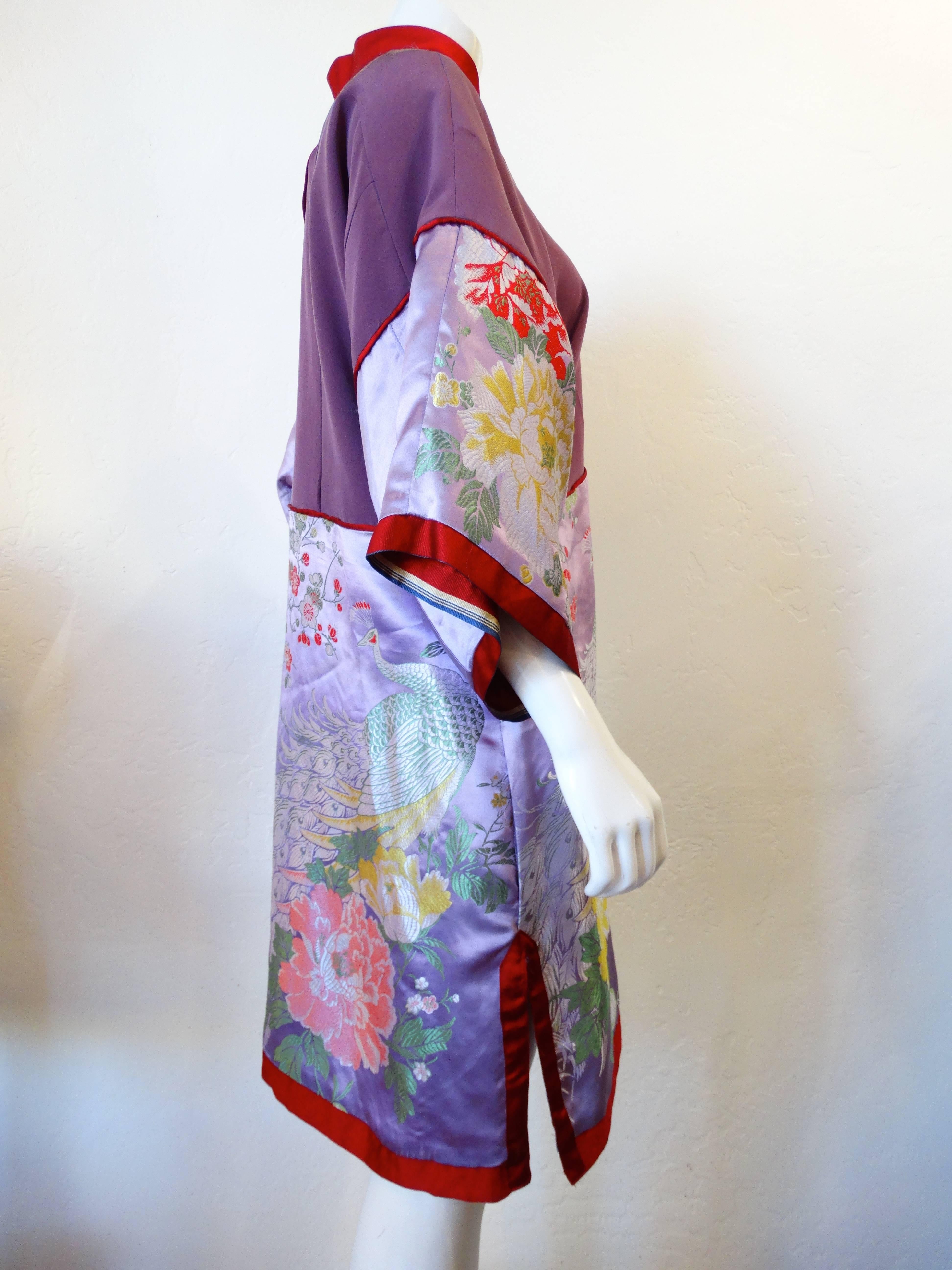 1960s Asian Silk Jacket For Sale at 1stDibs