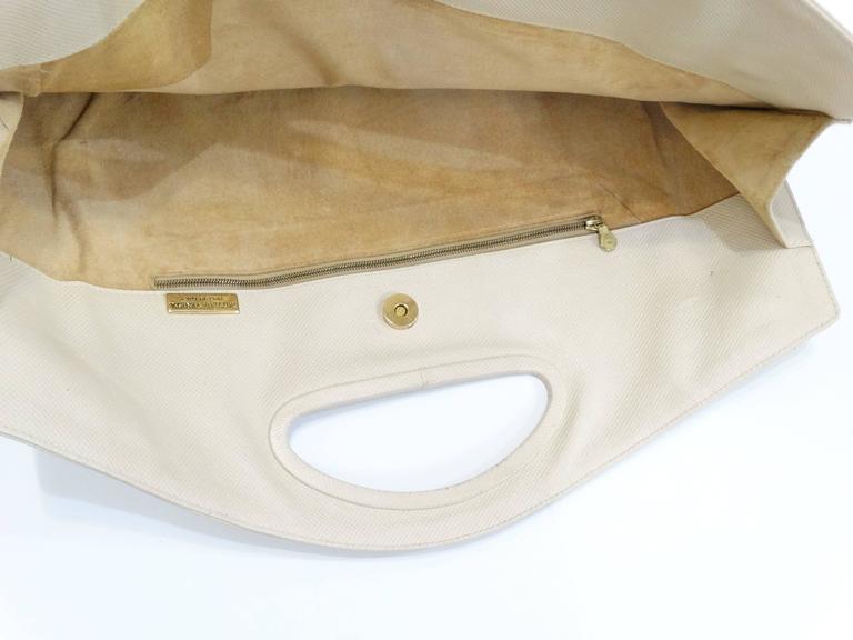 1980s Bottega Veneta Rectangular Handbag For Sale at 1stDibs