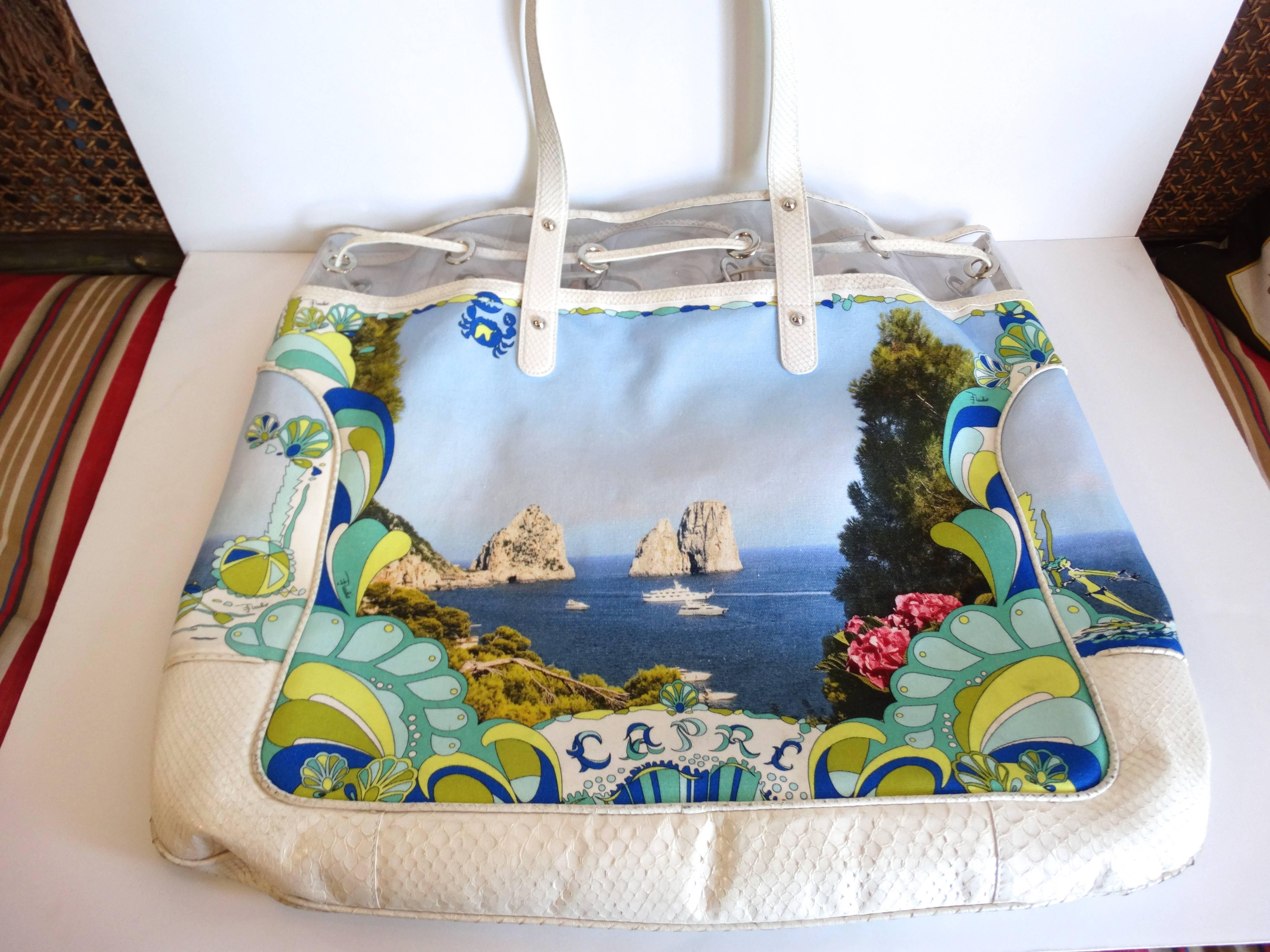 capri beach bag