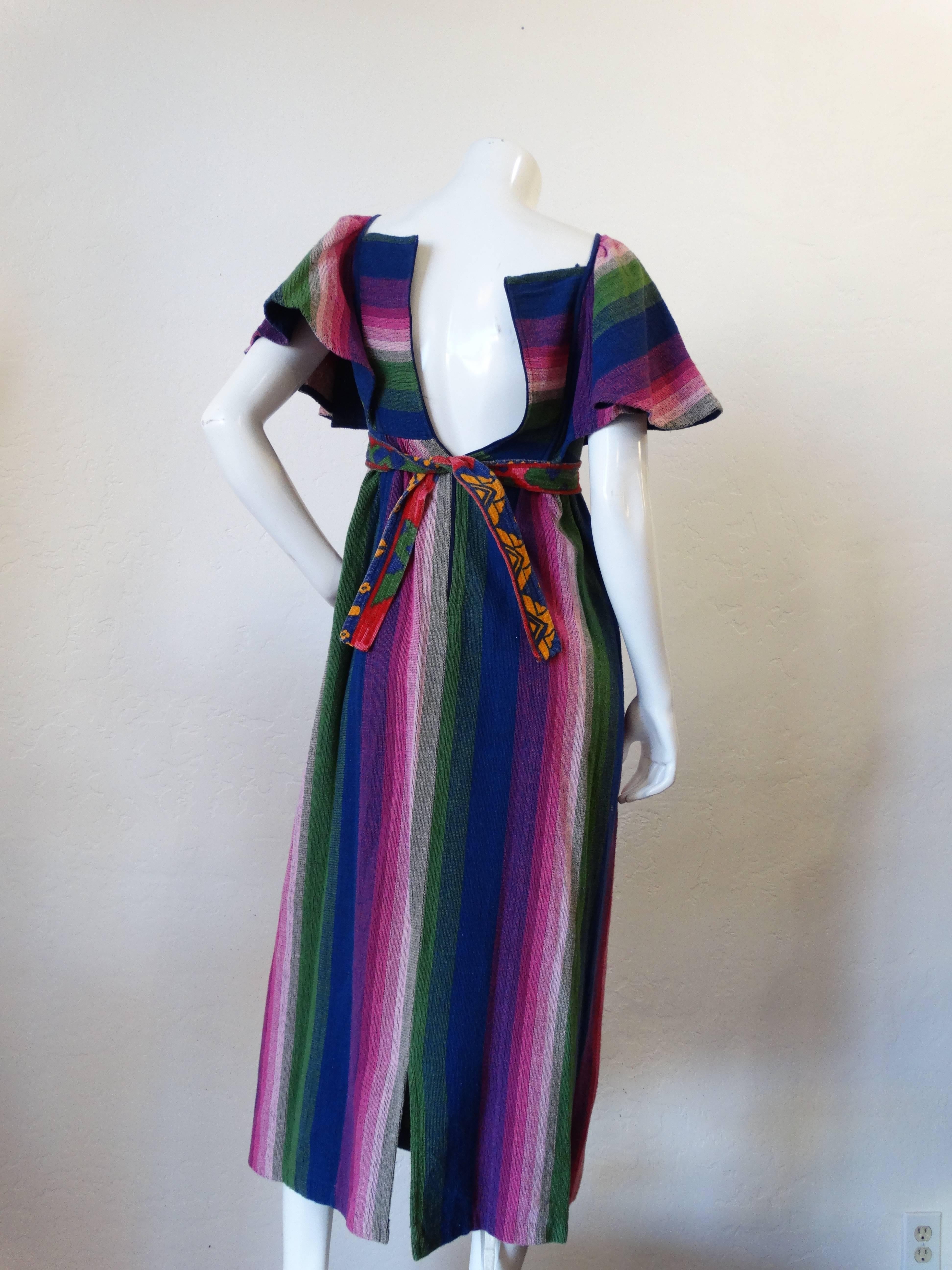 1970s Bohemian Rikma Maxi Dress 4