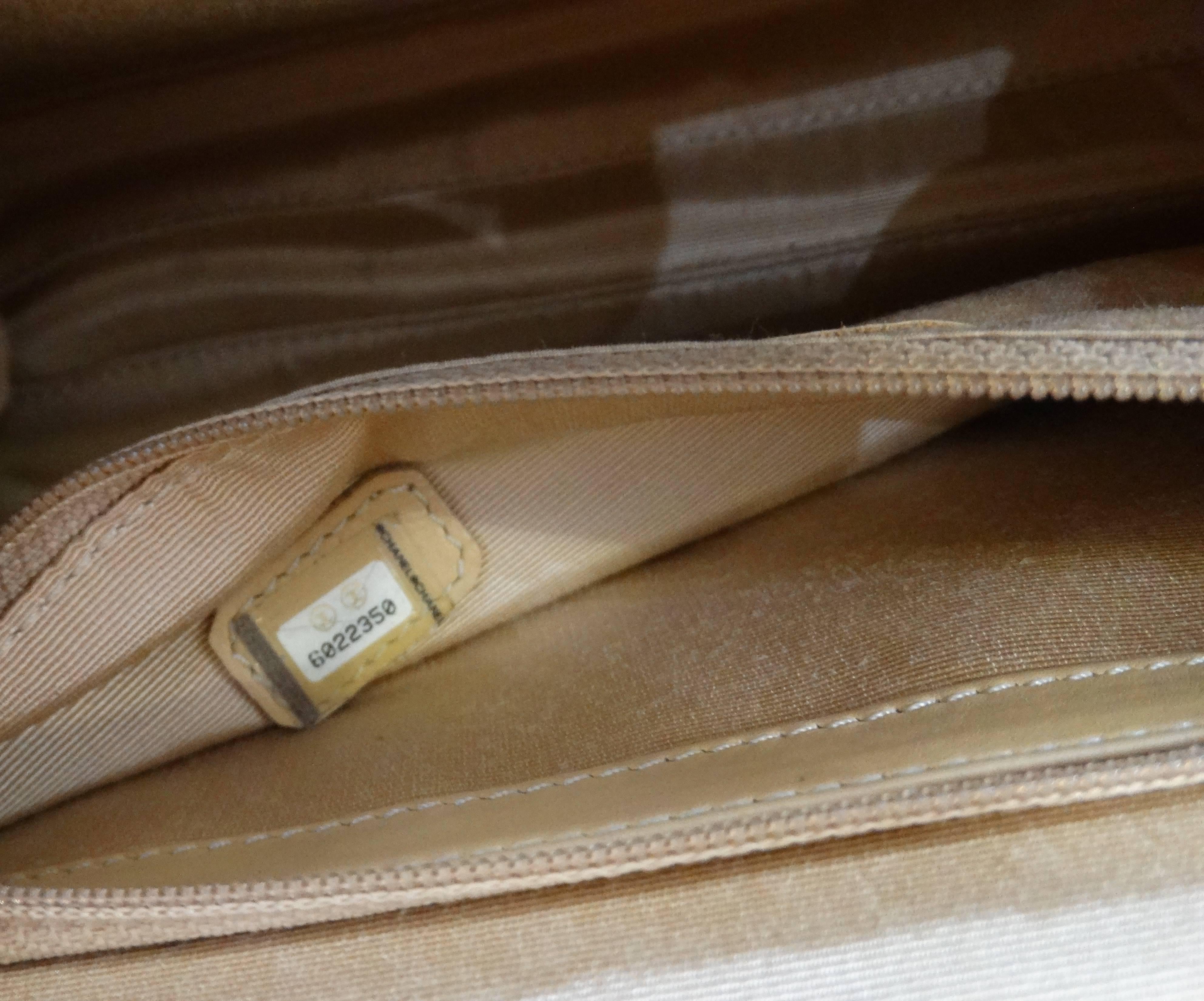 Rare Chanel - Sac à bandoulière classique en rotin d'osier Excellent état à Scottsdale, AZ