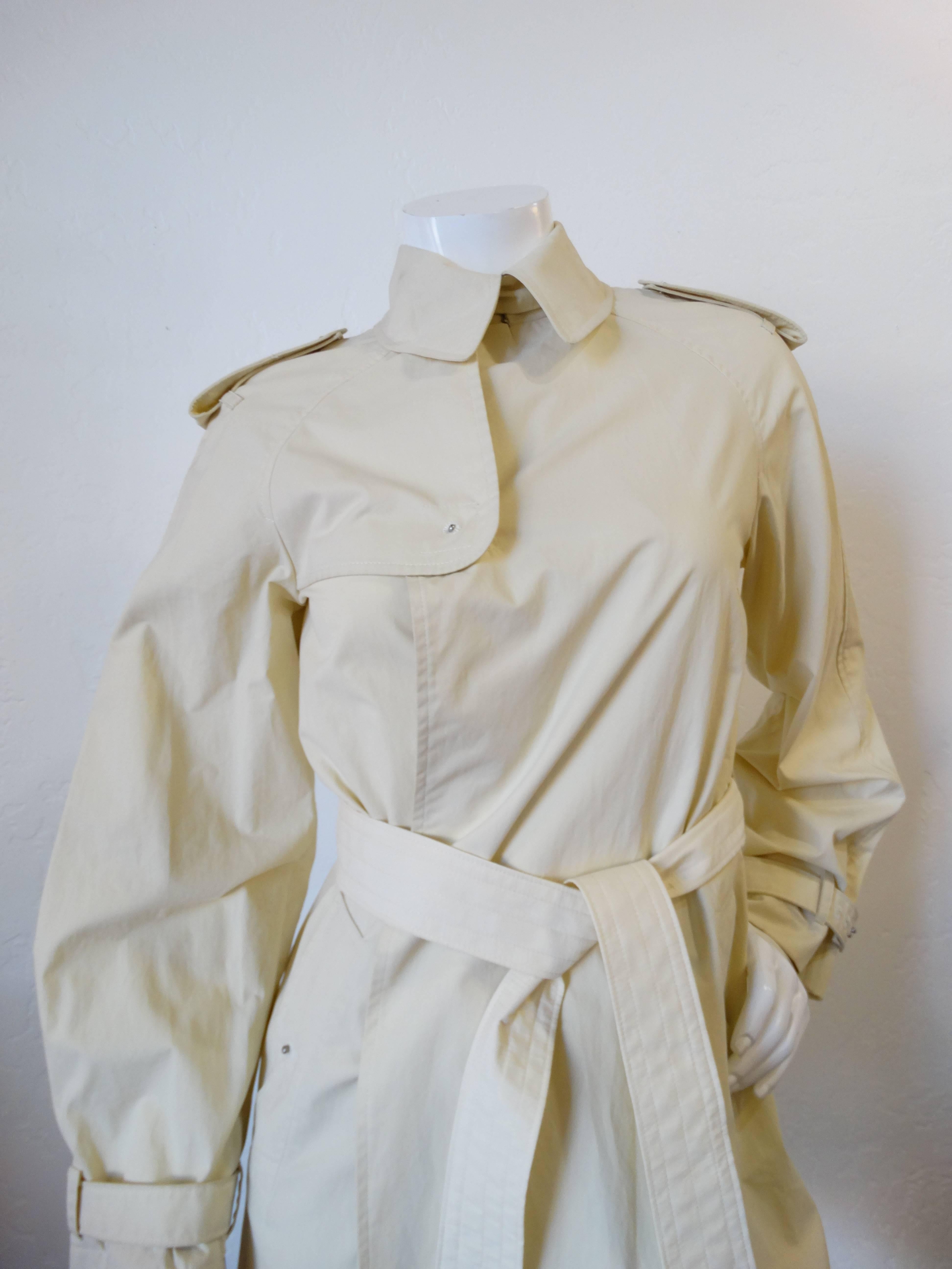 Grigio Mini trench anni '90 Jean Paul Gaultier in vendita