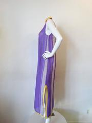 1970s Sleeveless Moroccan Kaftan Maxi Dress