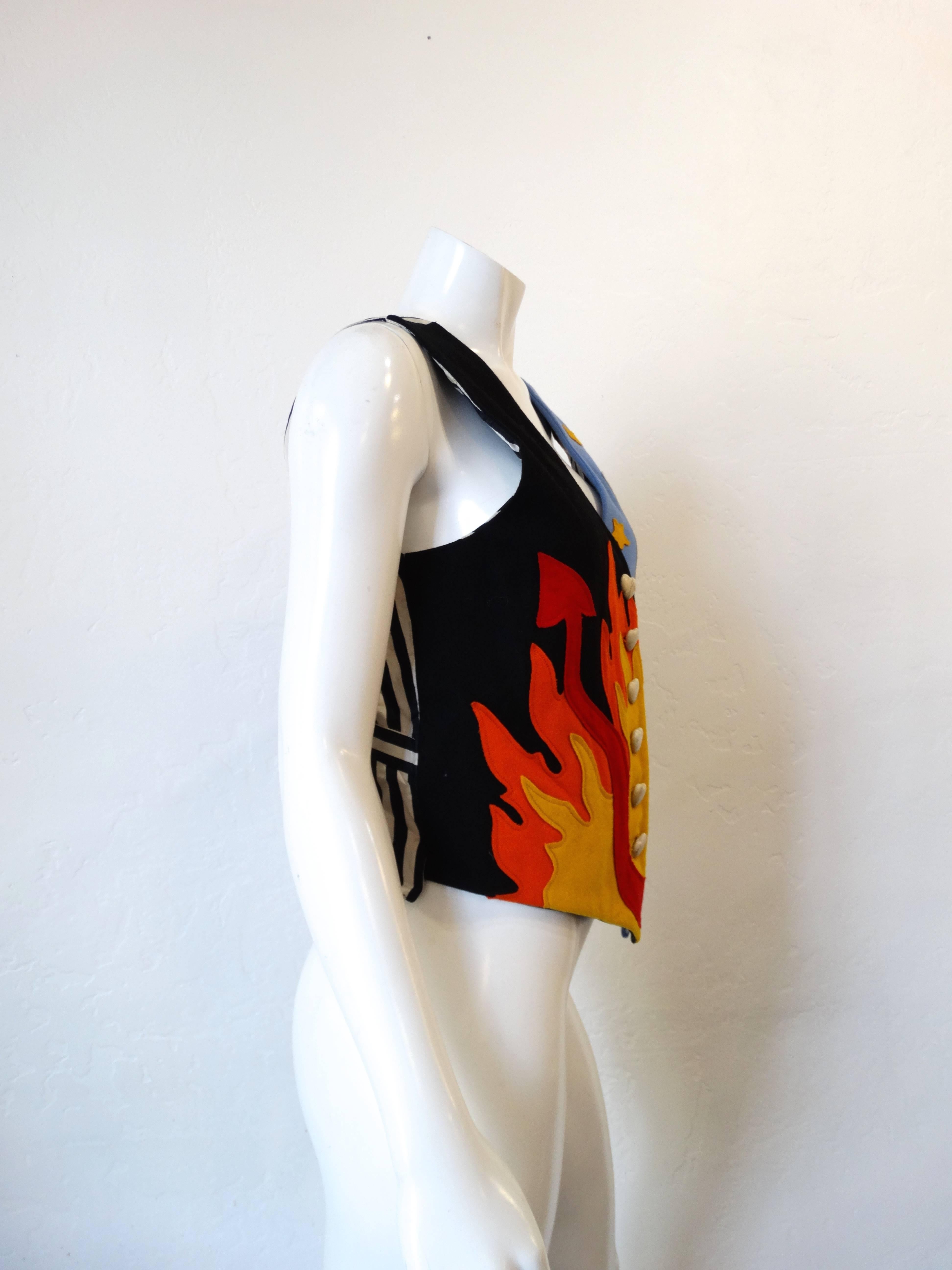 Beige Moschino Heaven & Hell Vest