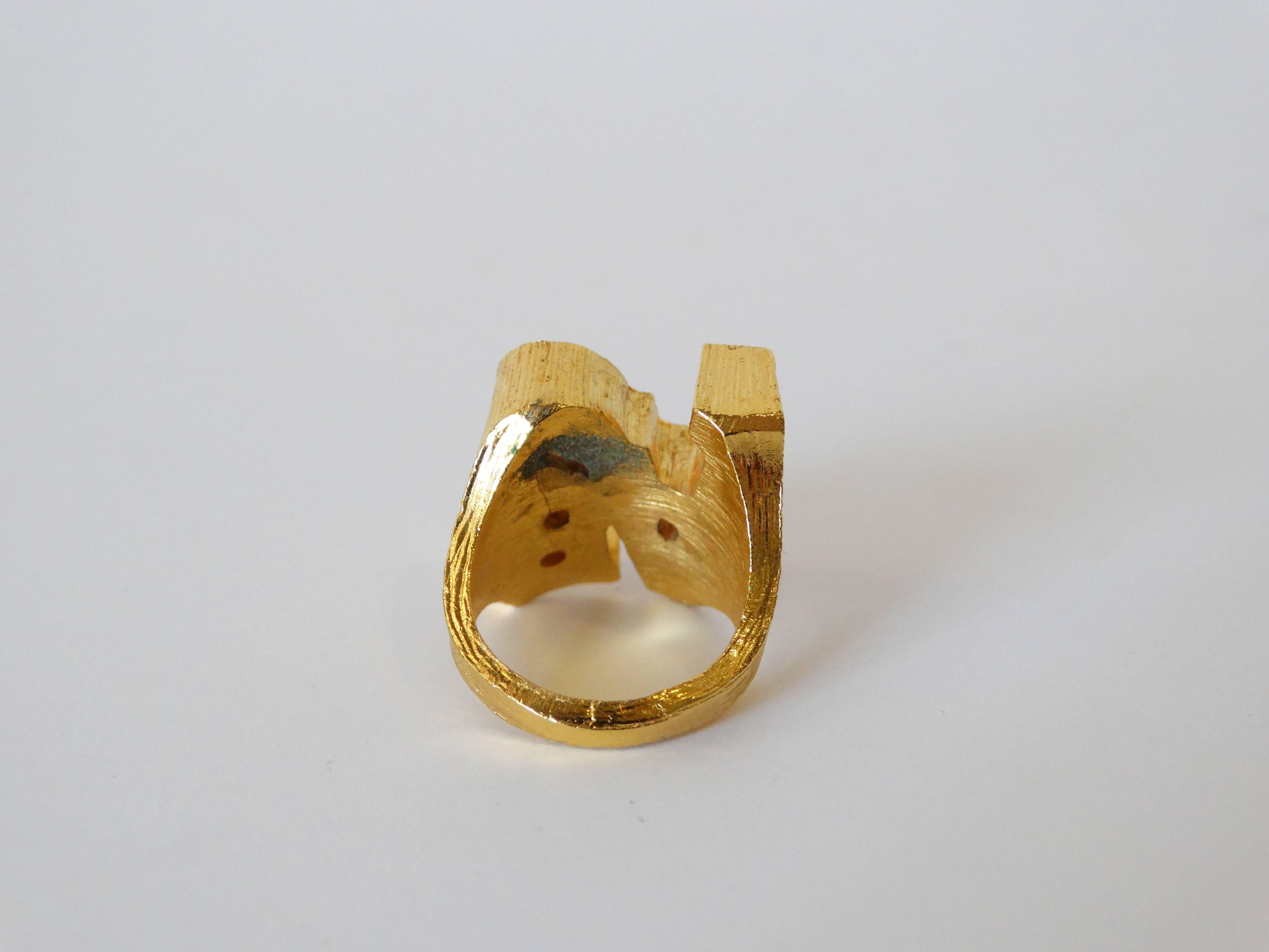 1970s Robert Indiana LOVE ring  In Excellent Condition In Scottsdale, AZ