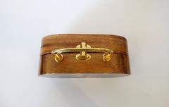 Timmy Woods Lacquered Wood Handbag