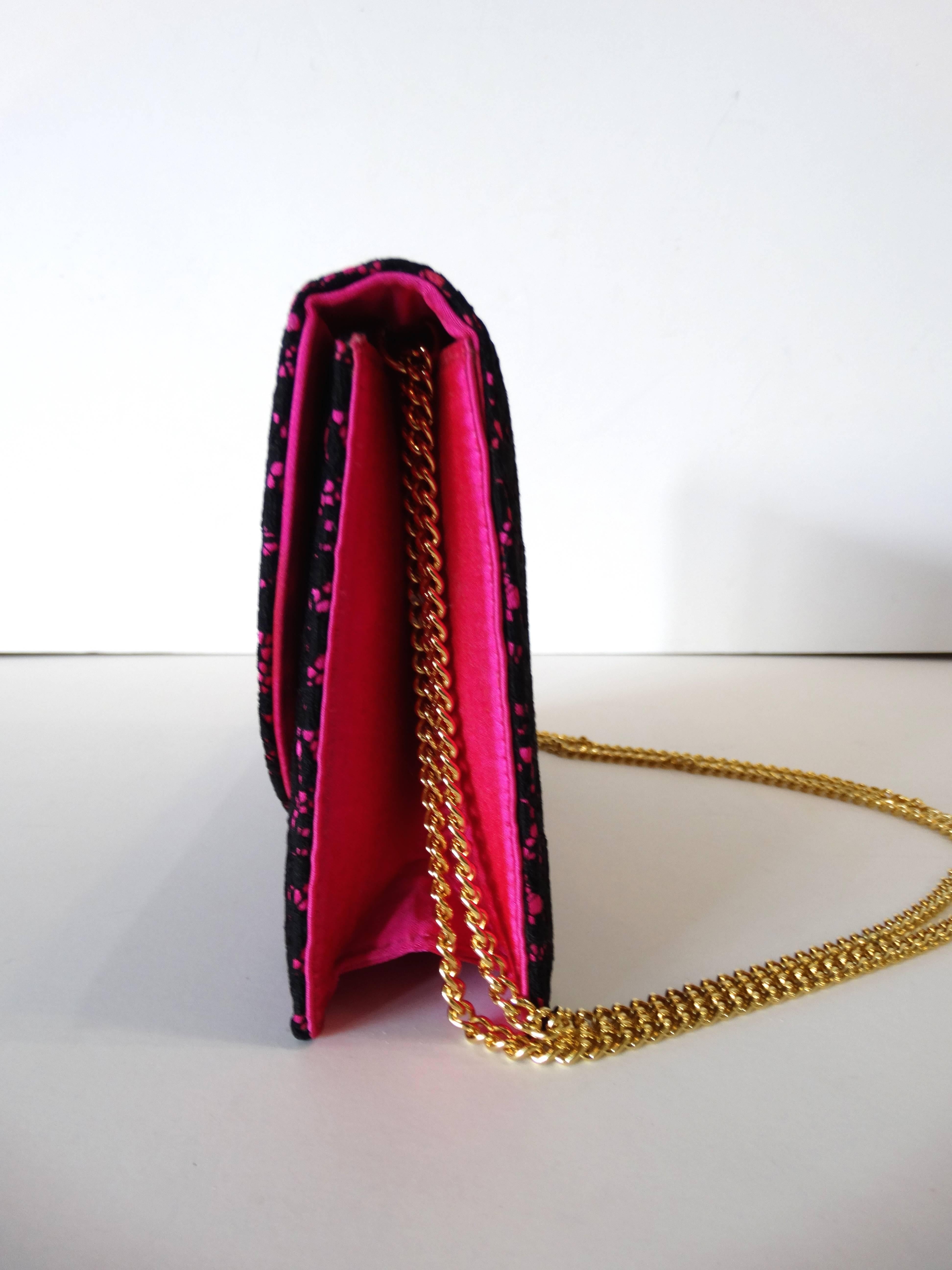 1990's Christian Dior Lace Handbag  5