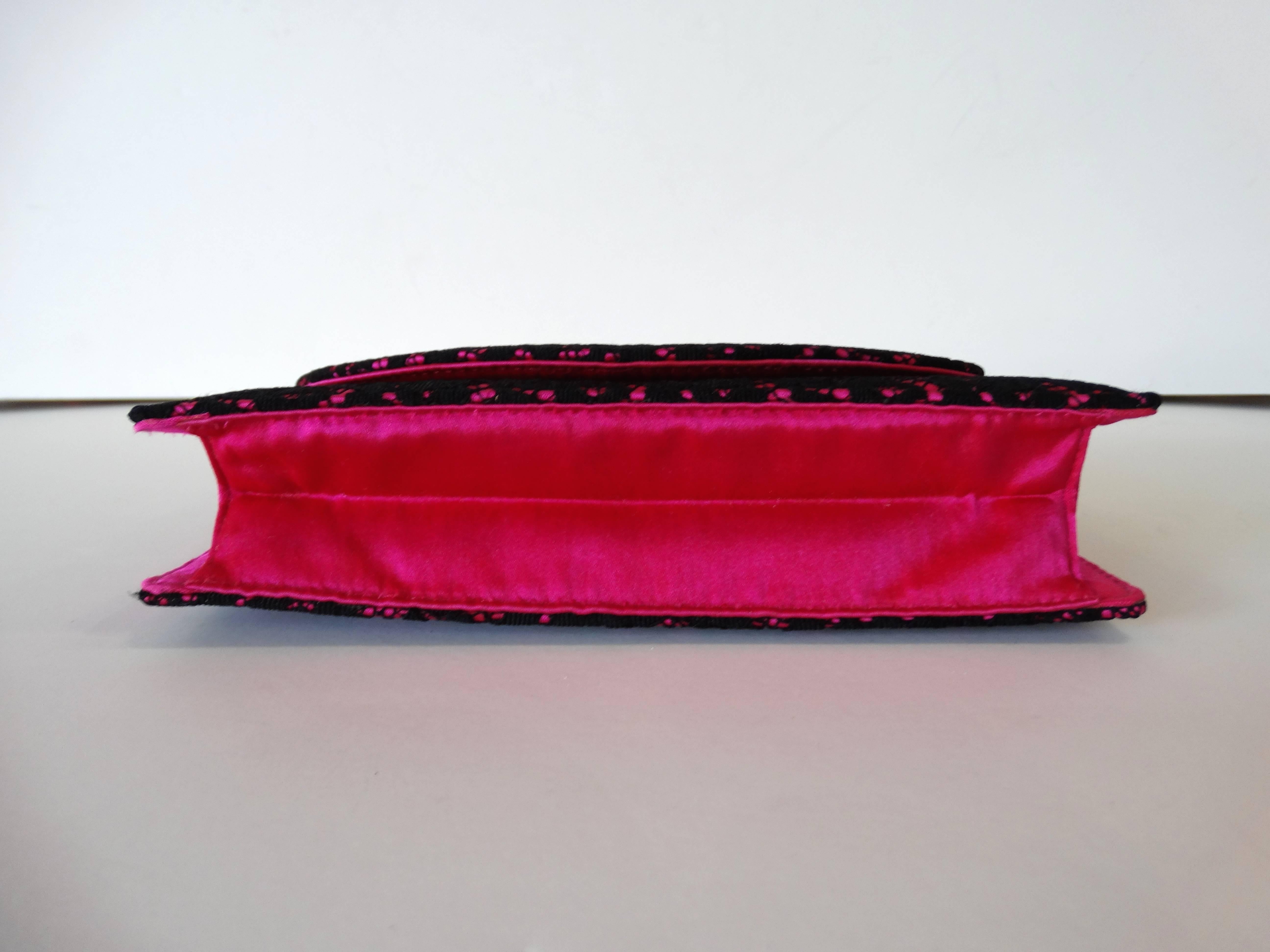 1990's Christian Dior Lace Handbag  4