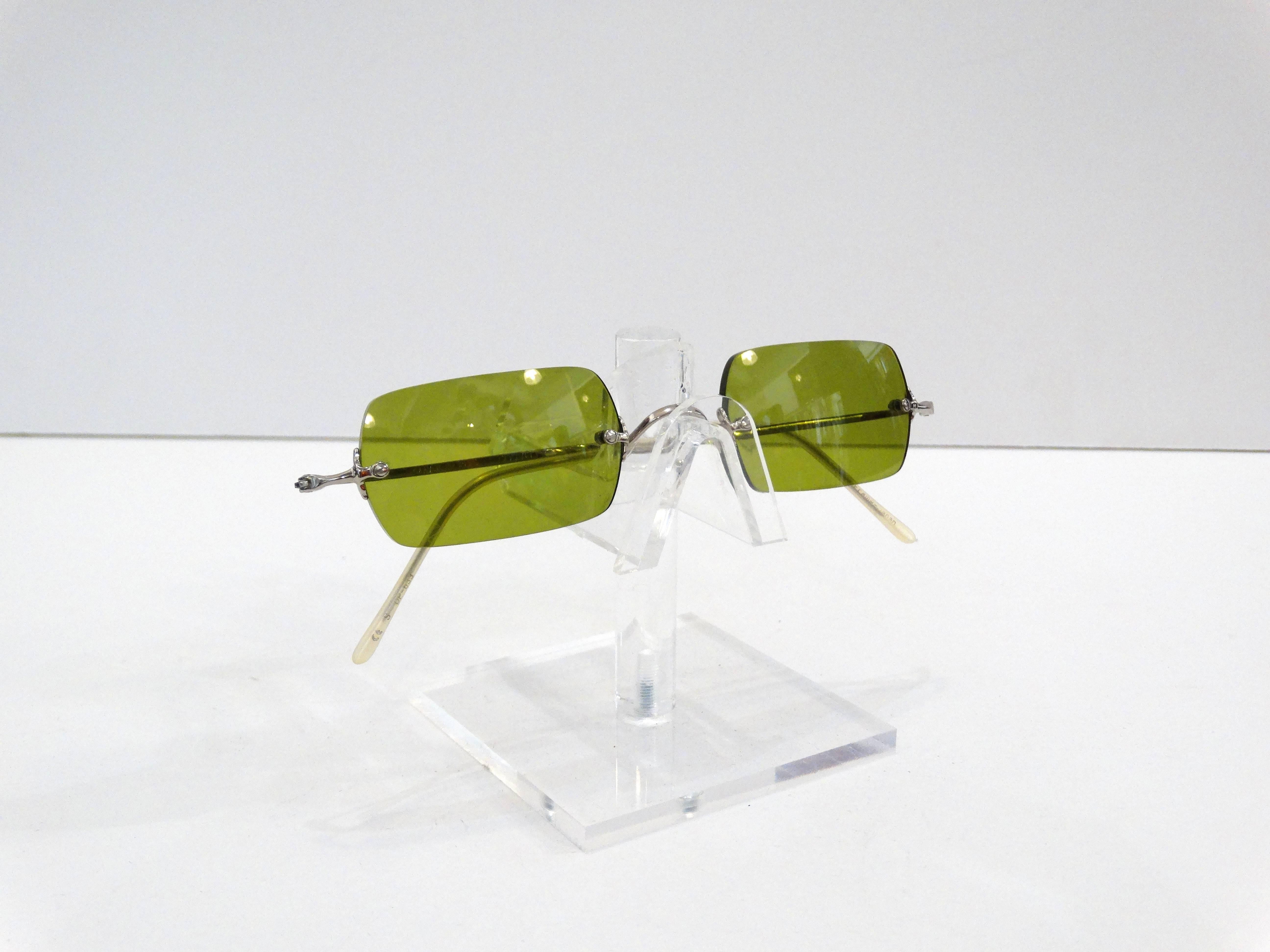 Oliver Peoples Olive Green Lens Sunglasses 1