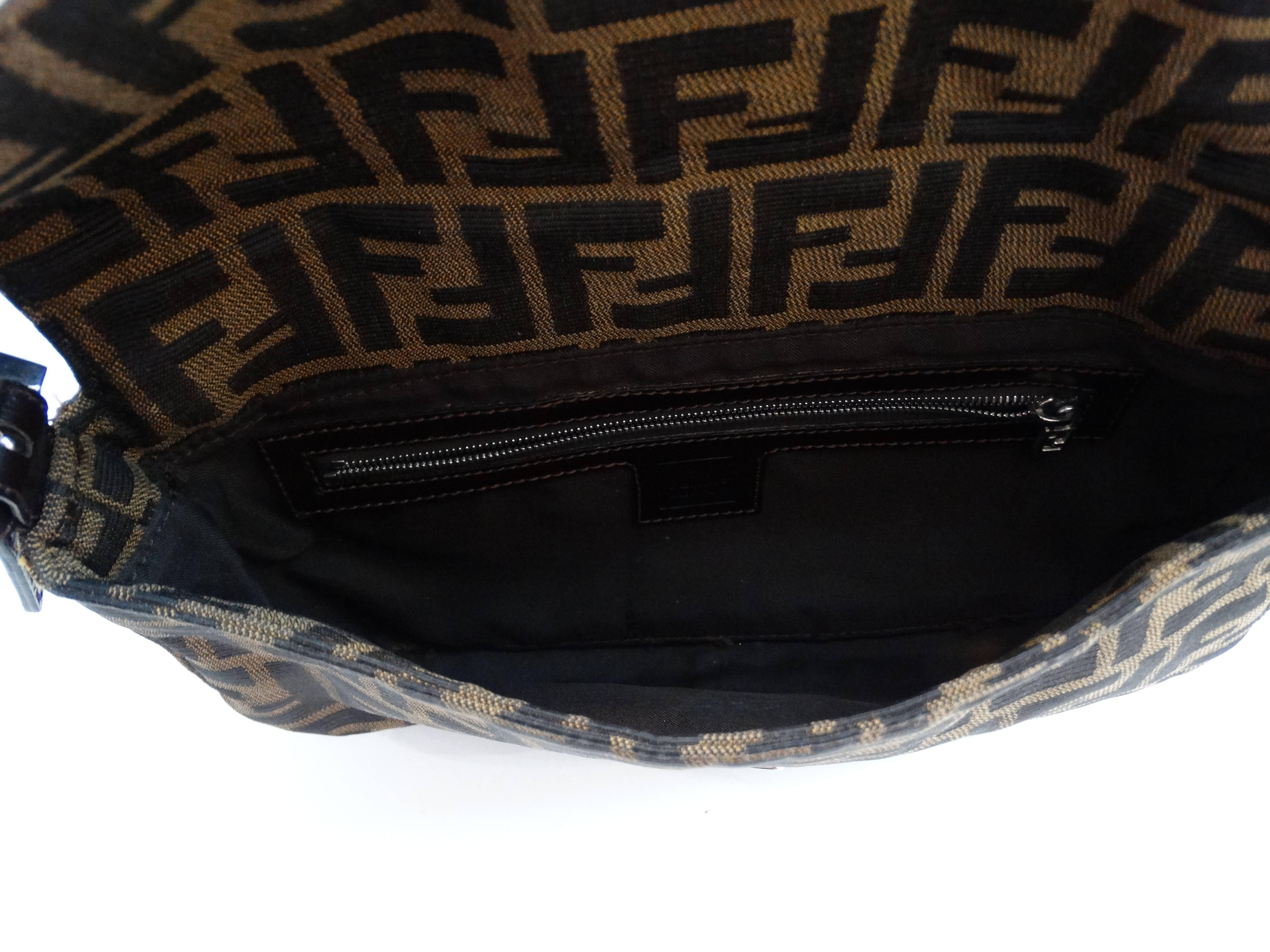 Iconic Fendi Monogram Baguette Shoulder Bag In Excellent Condition In Scottsdale, AZ