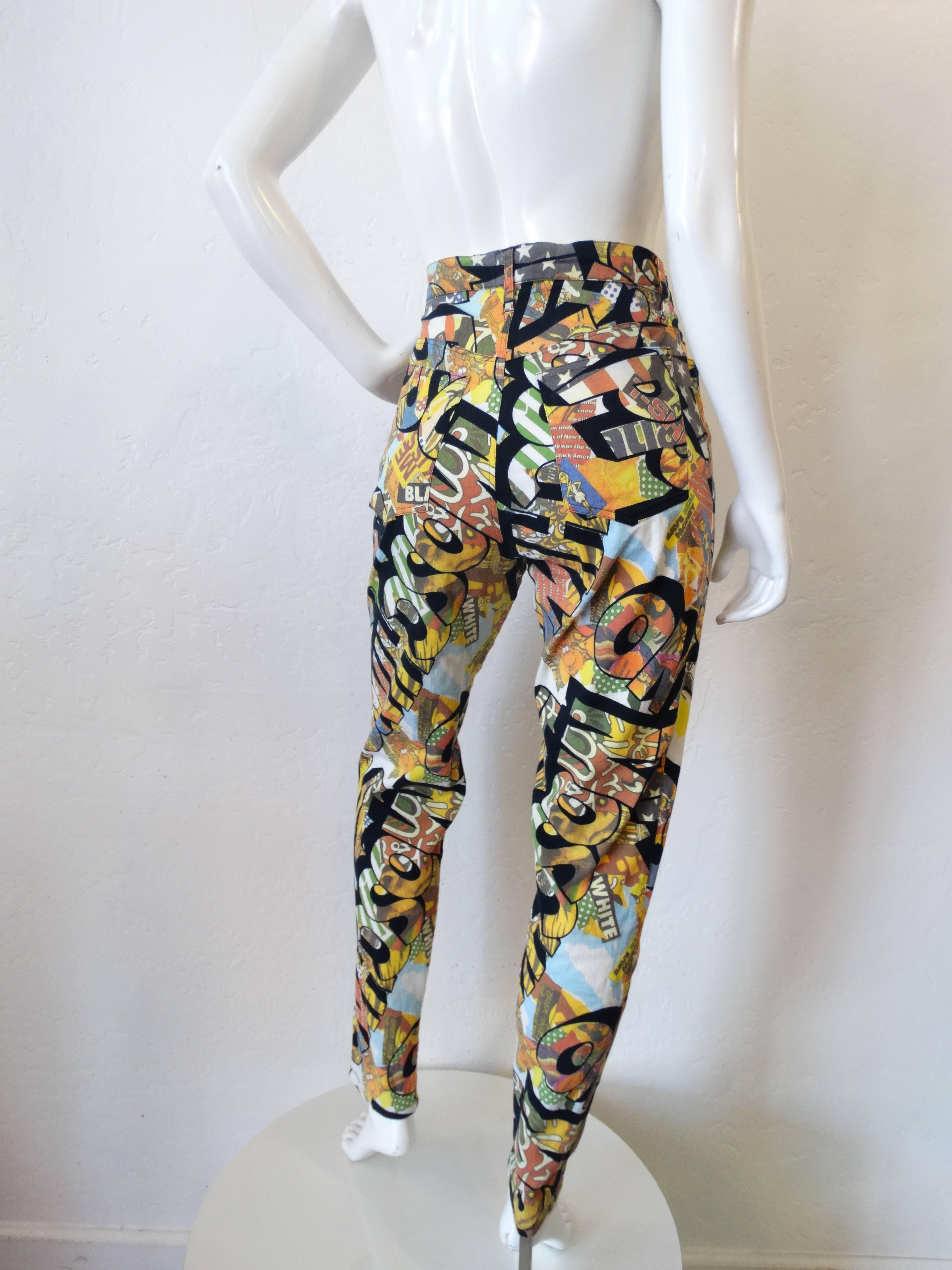 pop art pants